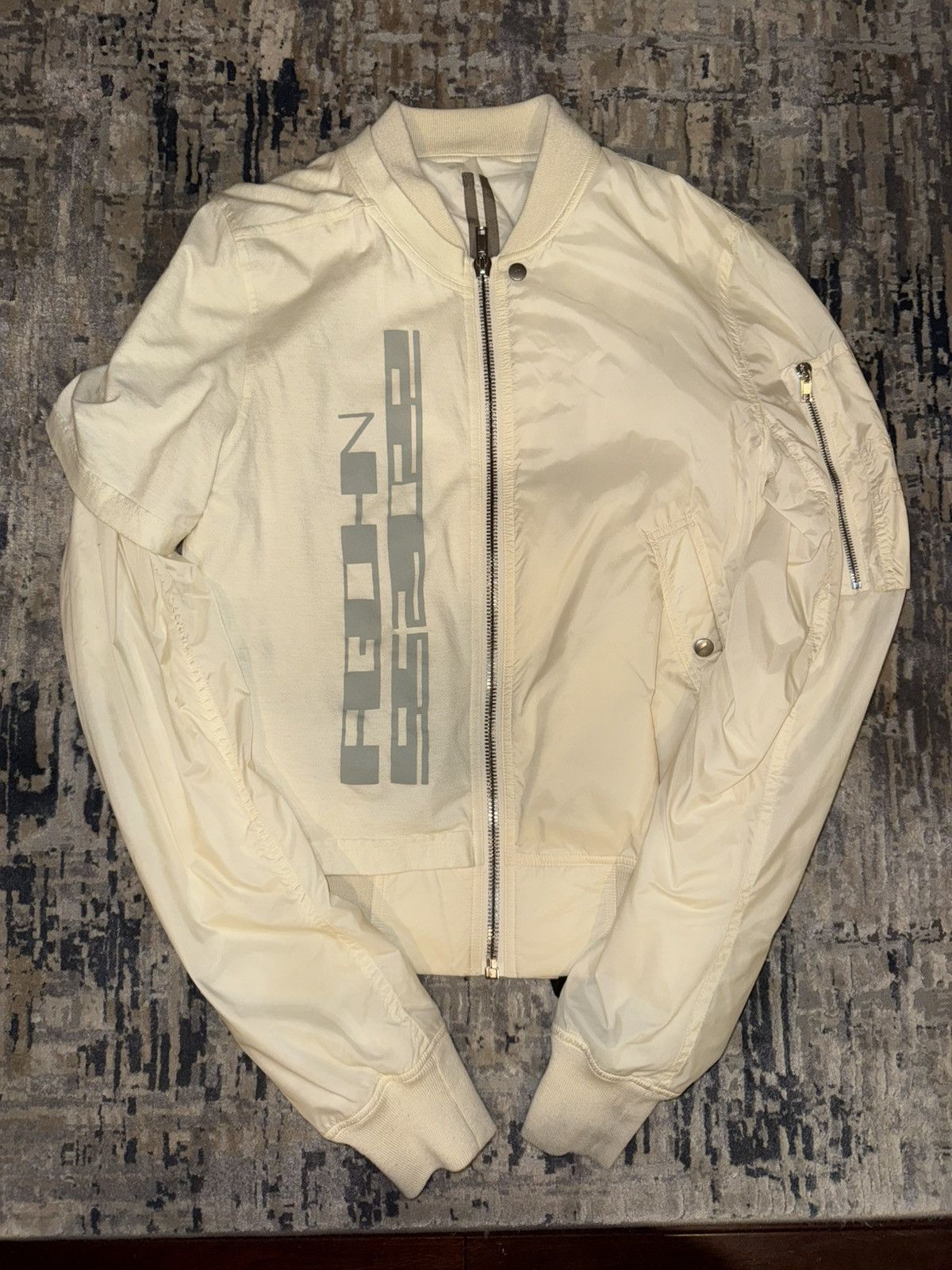 Rick Owens Drkshdw Rick Owens DRKSHDW Bomber Jacket Size US S / EU 44-46 / 1 - 2 Thumbnail