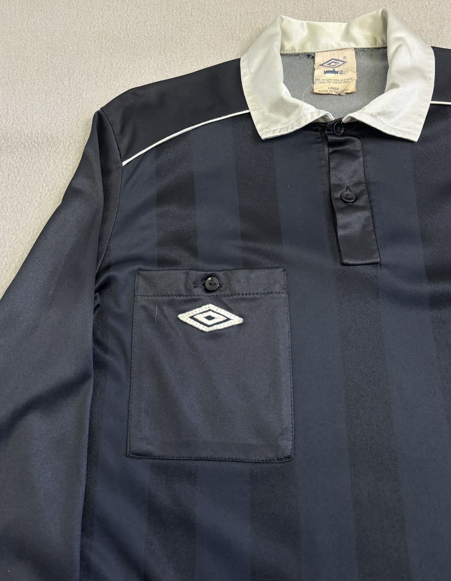 Umbro × Vintage Denmark DFU Umbro 80s Referee Jersey Size L Size US L / EU 52-54 / 3 - 7 Thumbnail