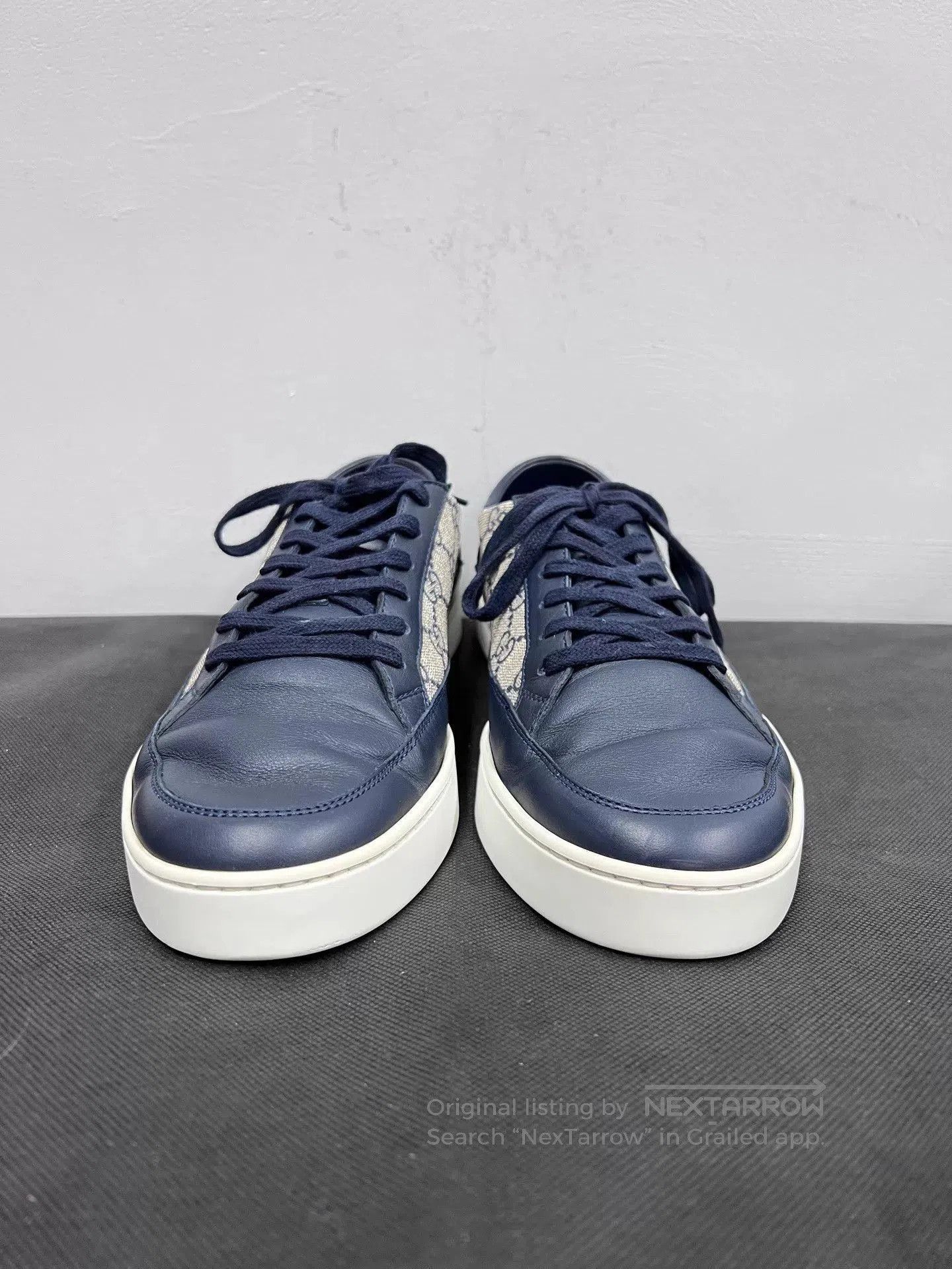 Gucci Blue Low-Top Sneakers Size 9. Size US 9 / EU 42 - 2 Thumbnail