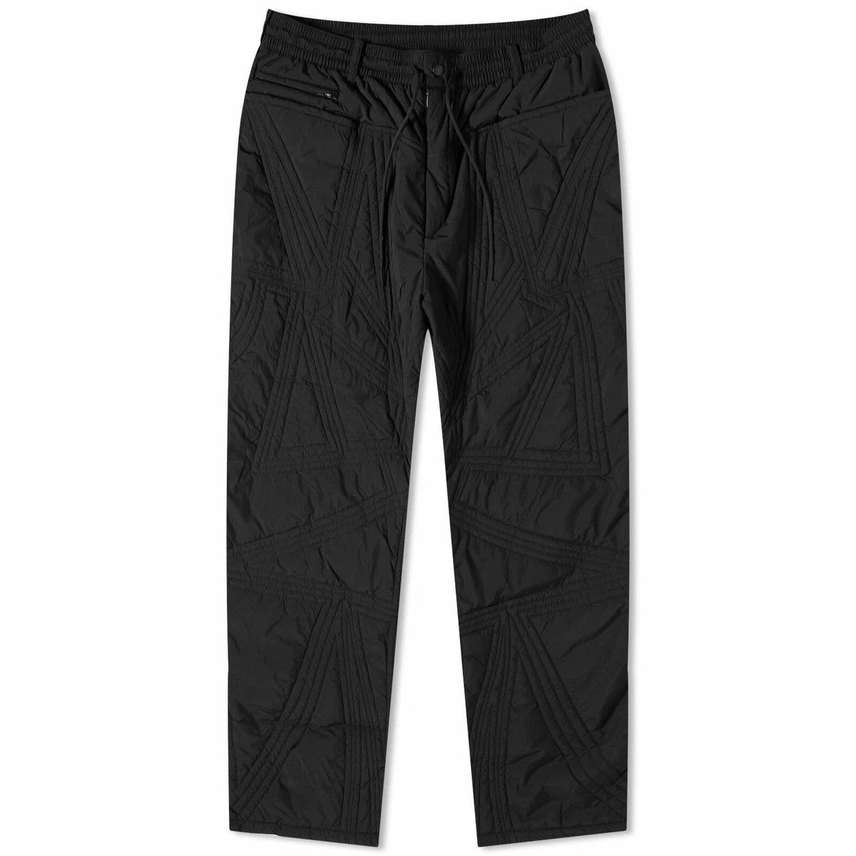Y-3 o1y0525 Quilted Pant in Black Size US 36 / EU 52 - 1 Thumbnail