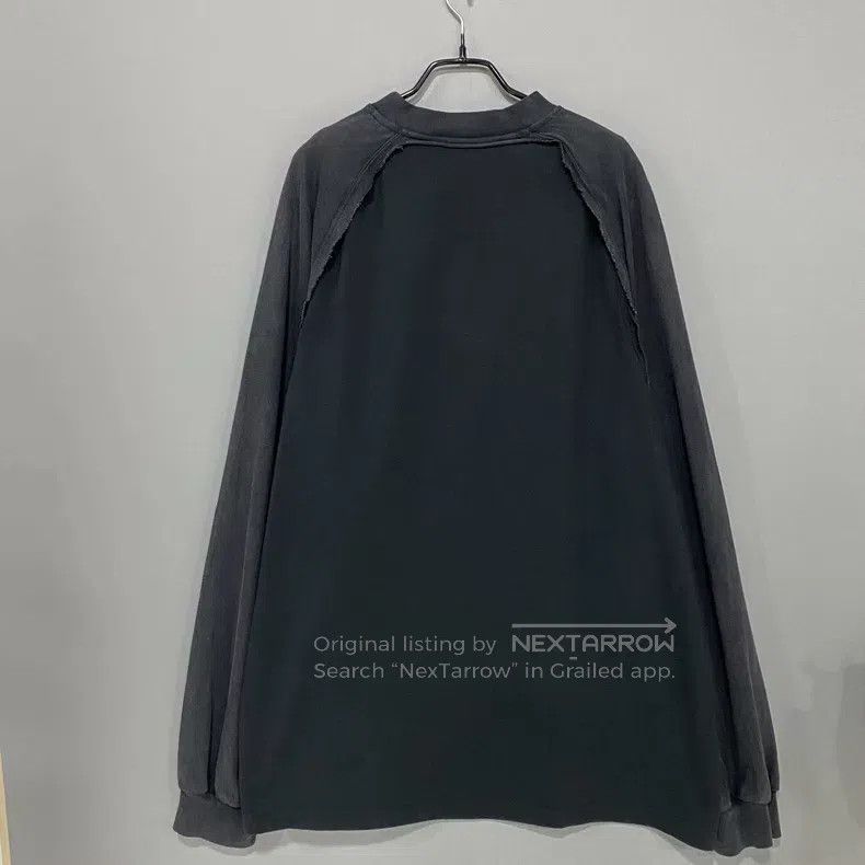 Balenciaga Balenciaga Distressed Double Patch Long Sleeve Vest Size US L / EU 52-54 / 3 - 3 Thumbnail