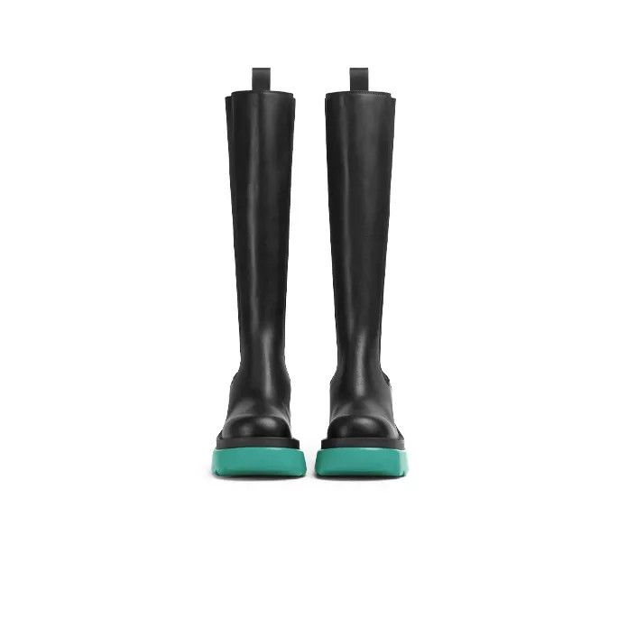 Bottega Veneta o1n1vont1124 Flash Boots in Black Size US 5 / IT 35 - 4 Thumbnail