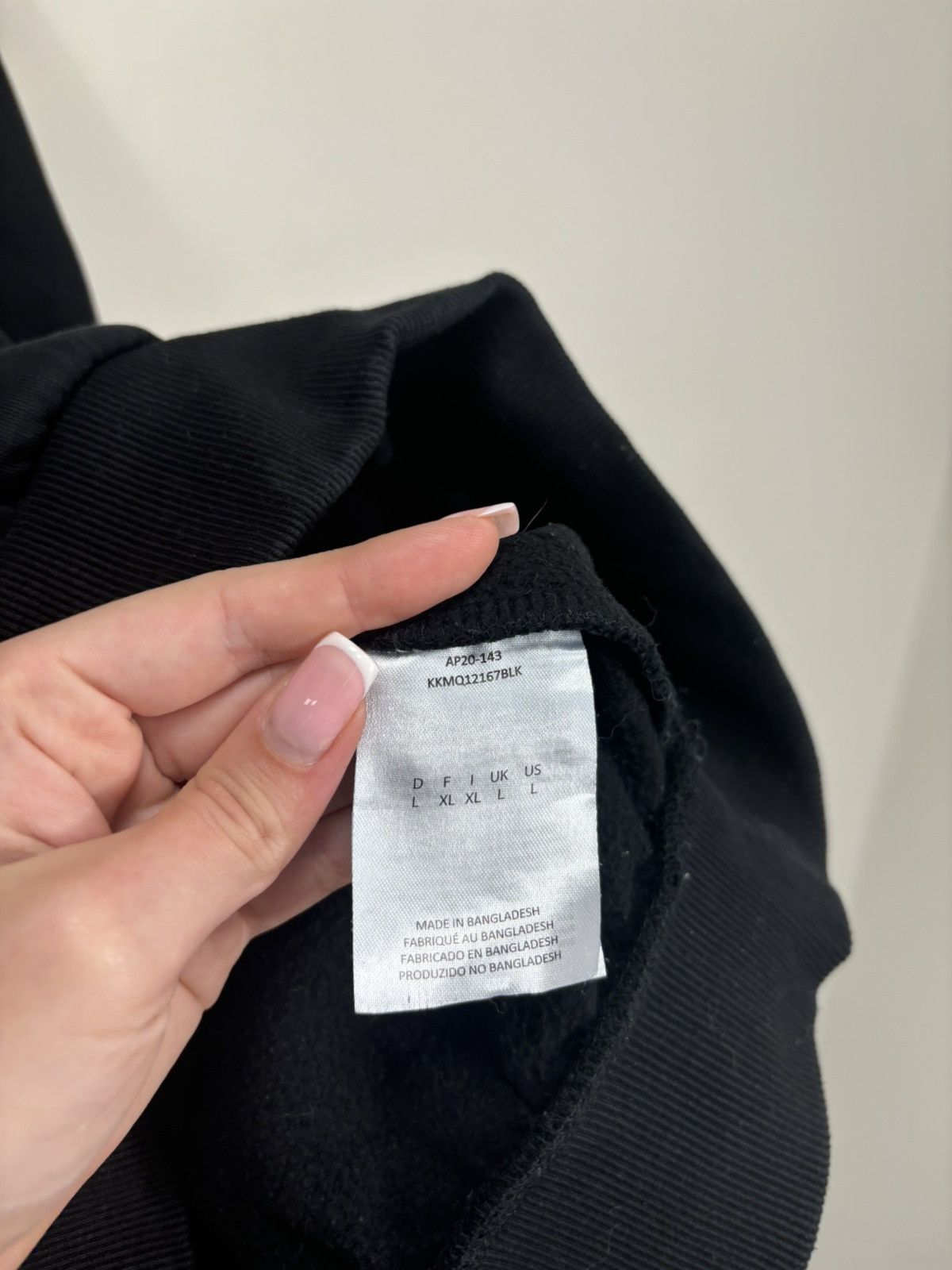 Karl Kani Vintage Karl Kani Jeans Y2K Hype Big Logo Baggy Black Hoodie Size US L / EU 52-54 / 3 - 11 Thumbnail