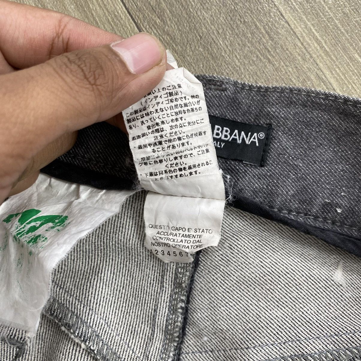 Dolce & Gabbana Vintage Dolce & Gabbana Corduroy Grey Straight Pants Luxury Size US 33 - 7 Thumbnail