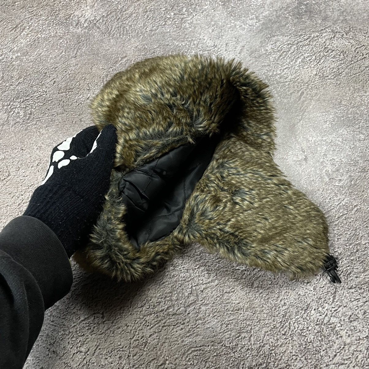 Vintage Vintage 90s Mohair Skeleton Gloves Beanie Alt Goth Faded OS Size ONE SIZE - 3 Thumbnail