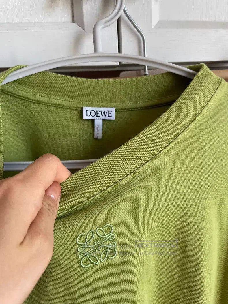 Loewe Loewe High-waisted batwing sleeve loose T-shirt Size XS / US 0-2 / IT 36-38 - 3 Thumbnail