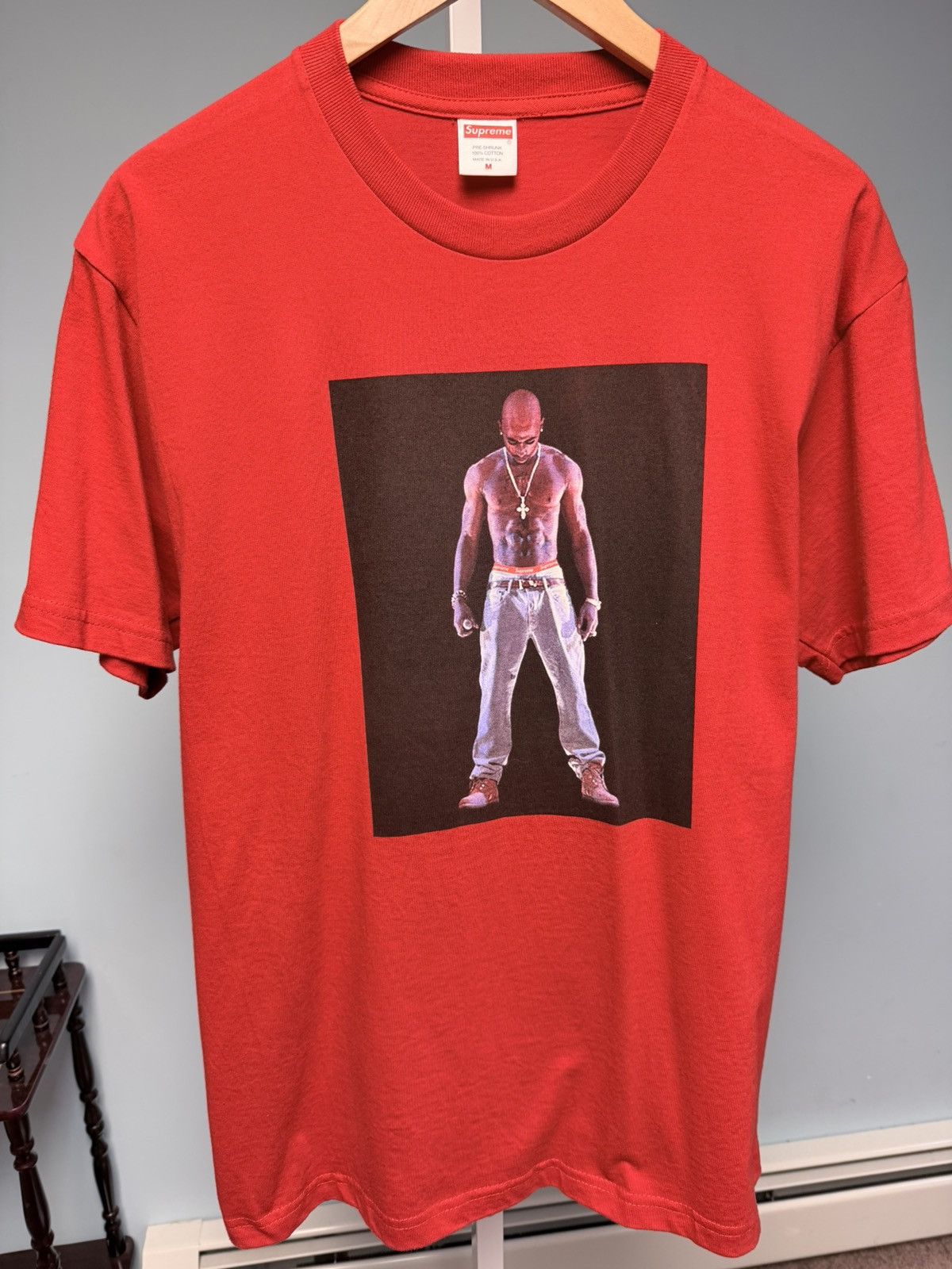 Supreme Supreme Tupac Hologram Shirt Red size M Size US M / EU 48-50 / 2 - 2 Thumbnail