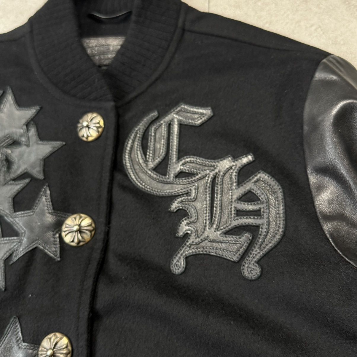Chrome Hearts Chrome hearts Star Patch Letter Man Virsity Jacket Size M / US 6-8 / IT 42-44 - 5 Thumbnail