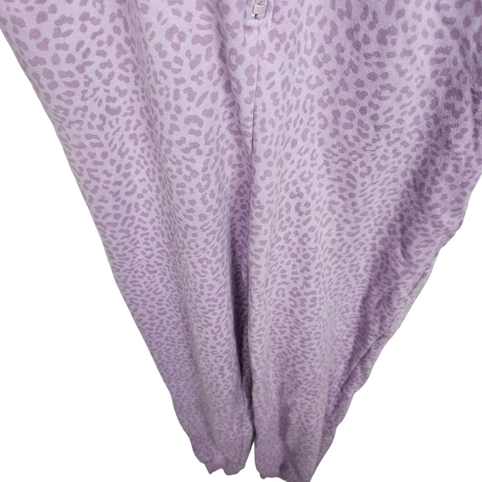 Fabletics Fabletics Womens Forever Fleece Hooded Onesie Leopard Print Size 37" - 5 Thumbnail