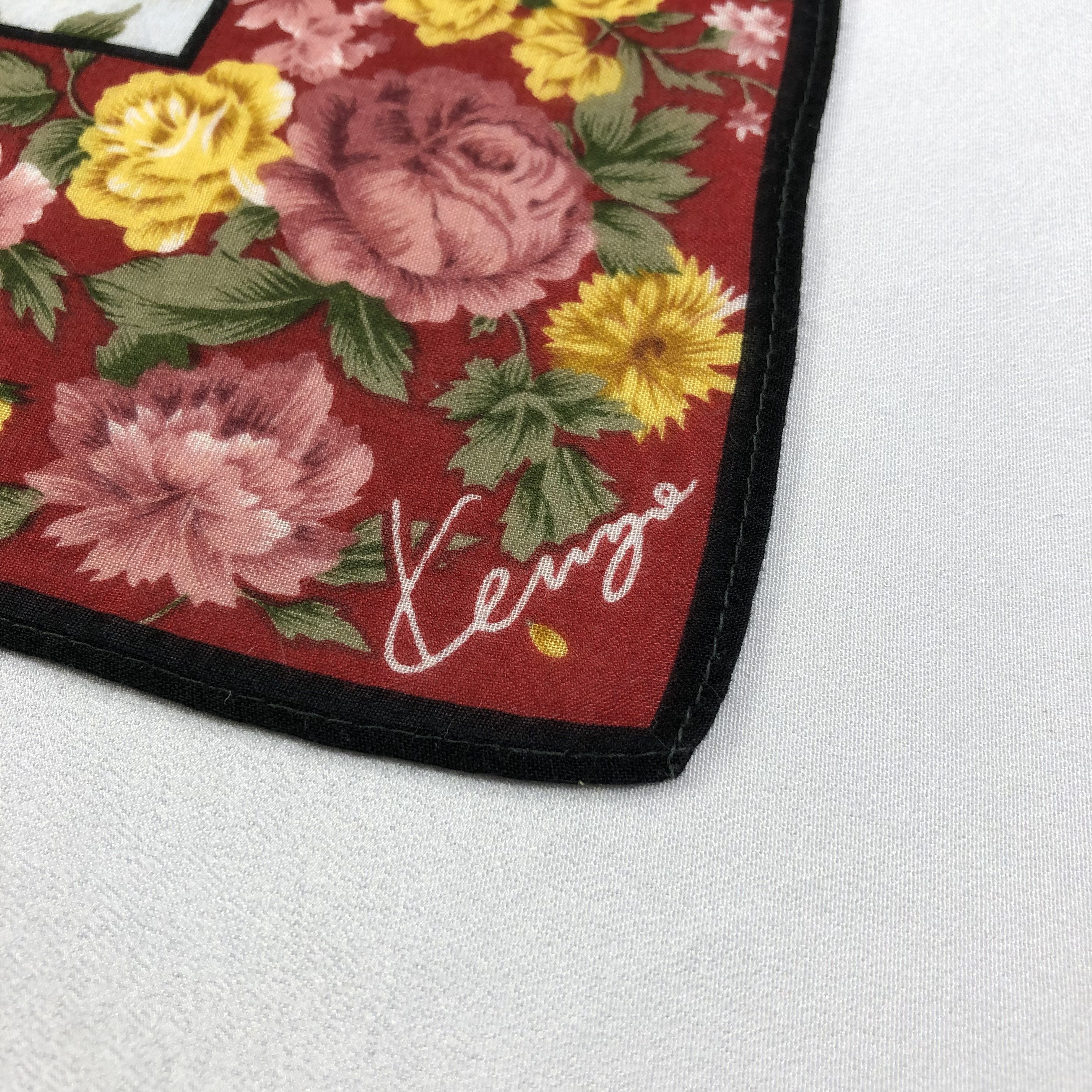 Kenzo Kenzo Floral Handkerchief Neckerchief Bandana H2166 Size ONE SIZE - 4 Thumbnail