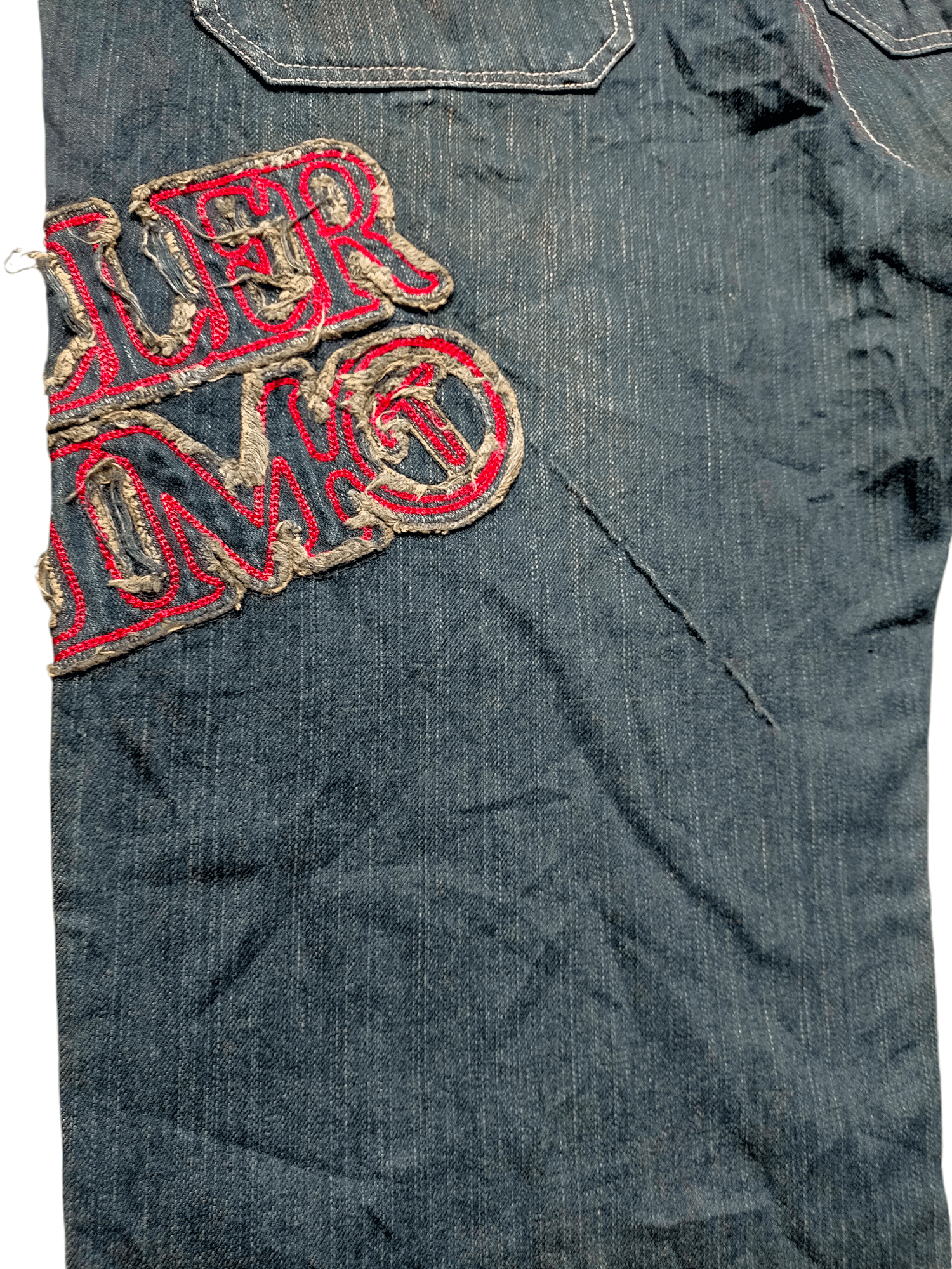JNCO × Japanese Brand Thriller Denim Baggy Hip Hop Style Jeans Size US 32 / EU 48 - 12 Thumbnail
