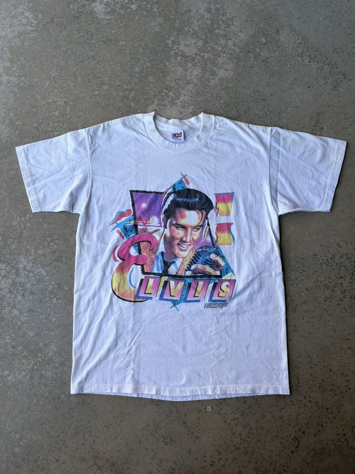 Anvil Vintage 1992 Elvis Presley USPS tee Size US L / EU 52-54 / 3 - 1 Thumbnail