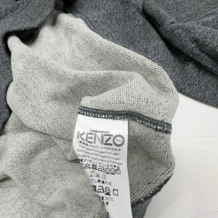 Kenzo Kenzo Men's Gray Eye Embroidery Sweatshirt -2507 Size US L / EU 52-54 / 3 - 4 Thumbnail