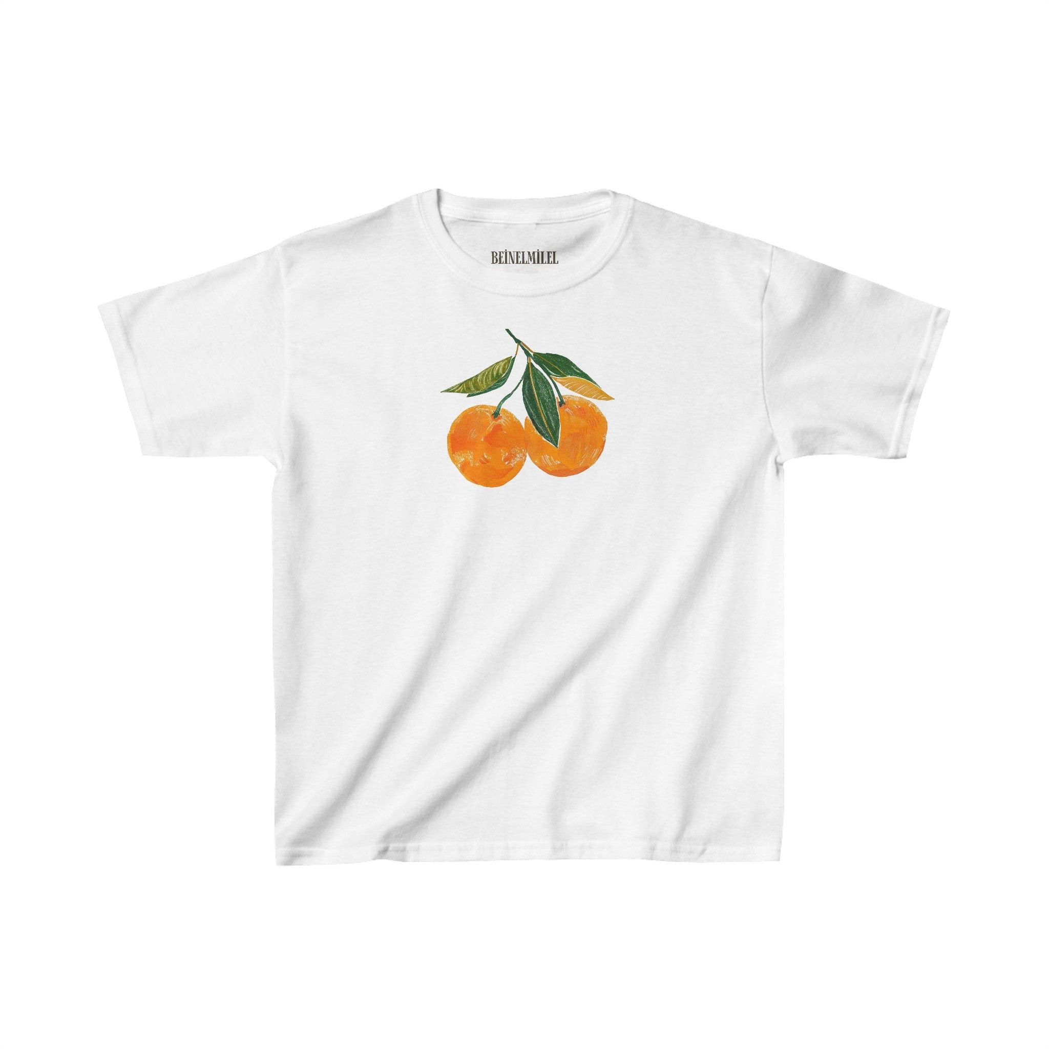 Designer Vintage Orange - Baby Tee Size M / US 6-8 / IT 42-44 - 2 Thumbnail