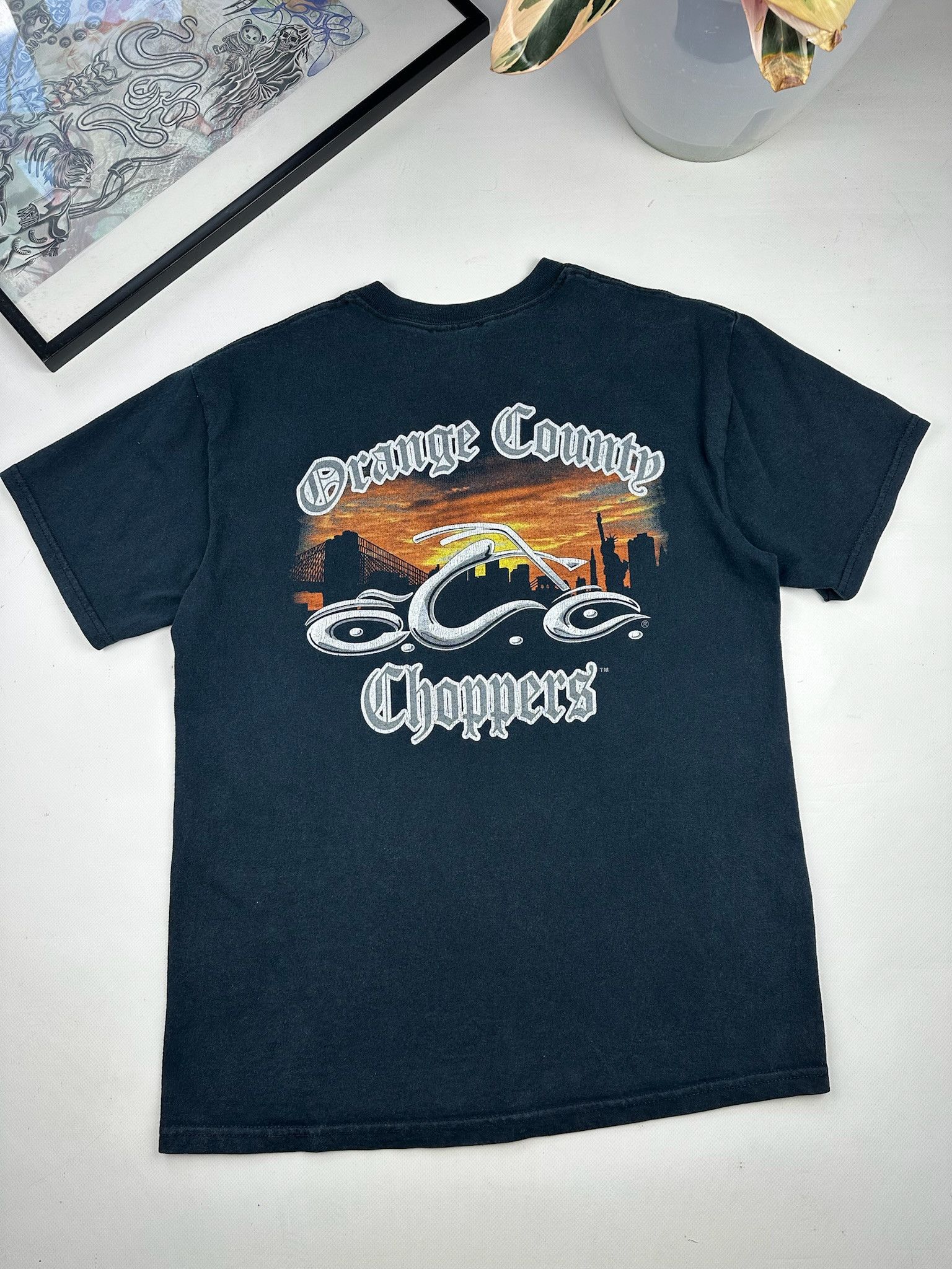 West Coast Choppers Crazy Y2K Vintage Orange County Choppers Thermal Size M Size US M / EU 48-50 / 2 - 1 Thumbnail