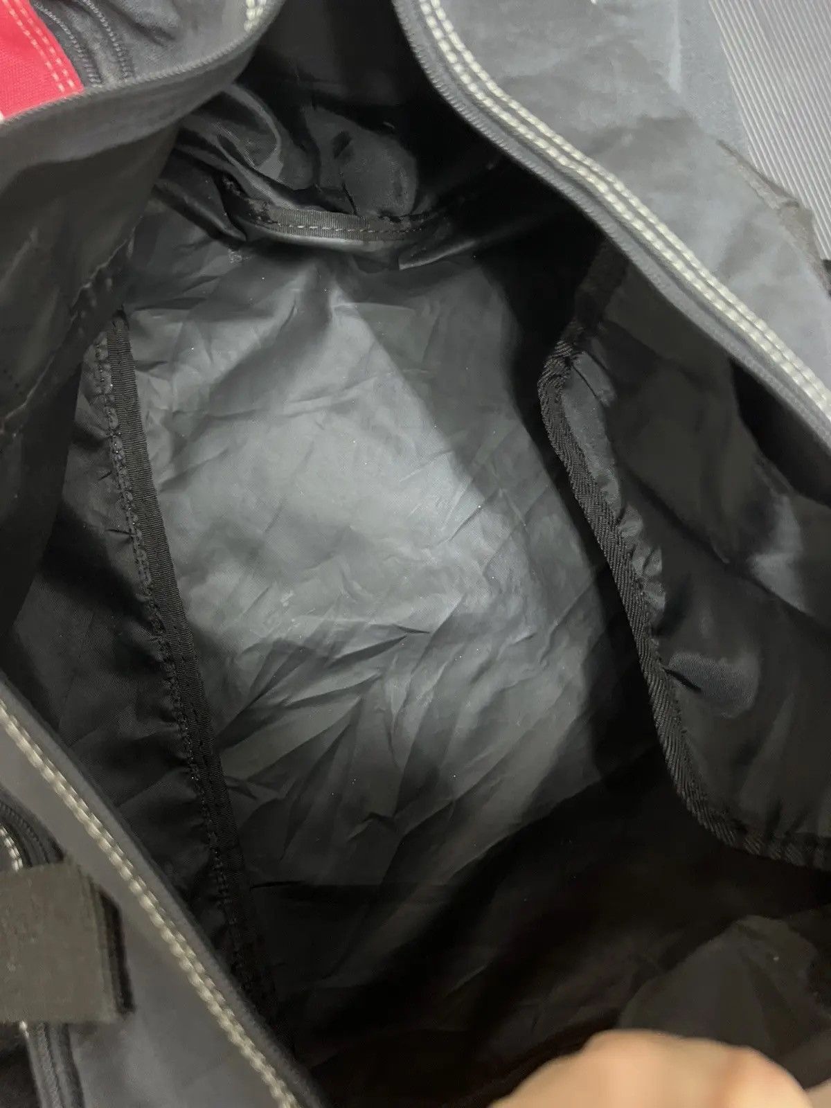 Adidas Vintage Adidas Bag Duffle Travel Bag Size ONE SIZE - 12 Thumbnail