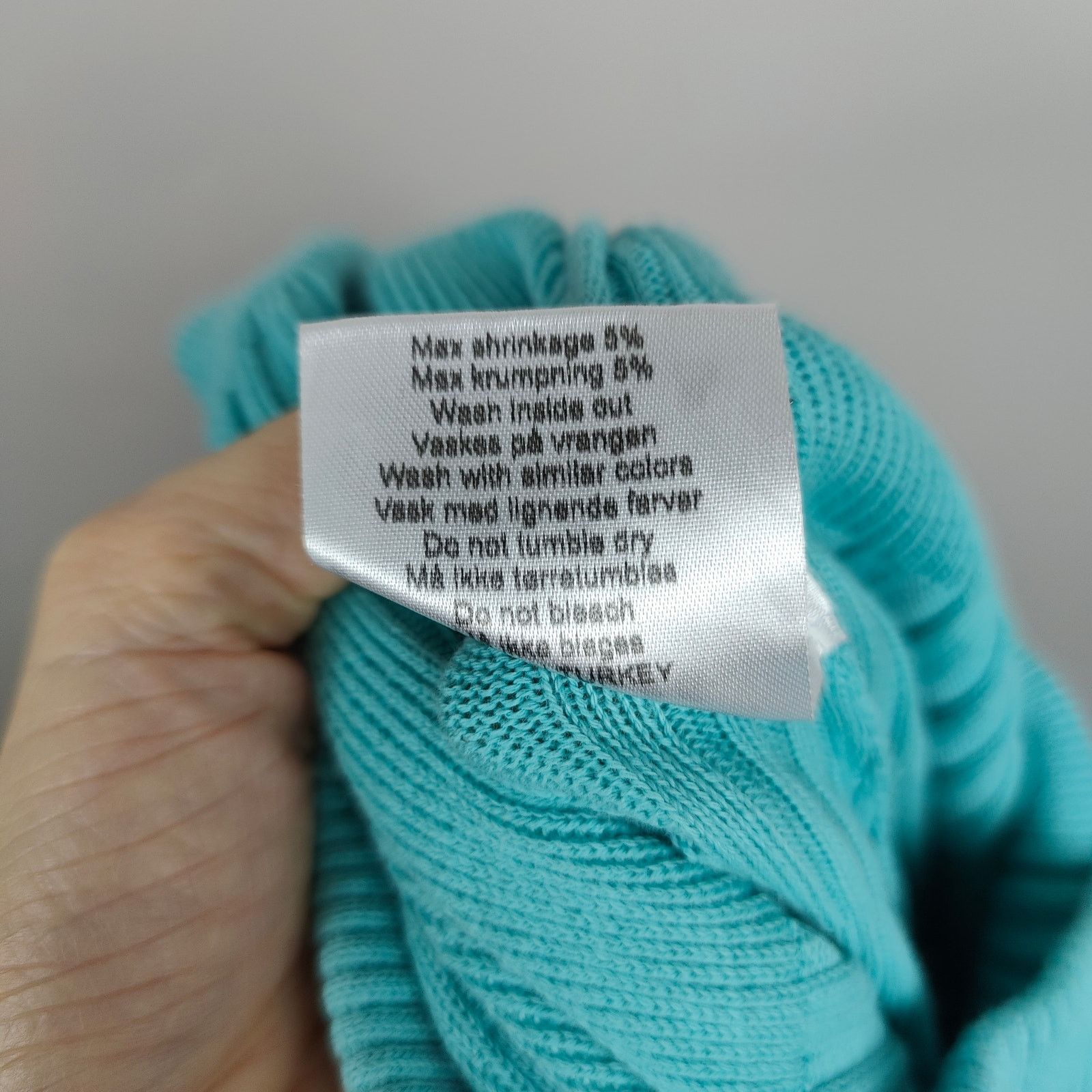 Other Hosbjerg Ellen Dorthea Pants Womens Small Teal Textured Size 27" / US 4 / IT 40 - 8 Thumbnail