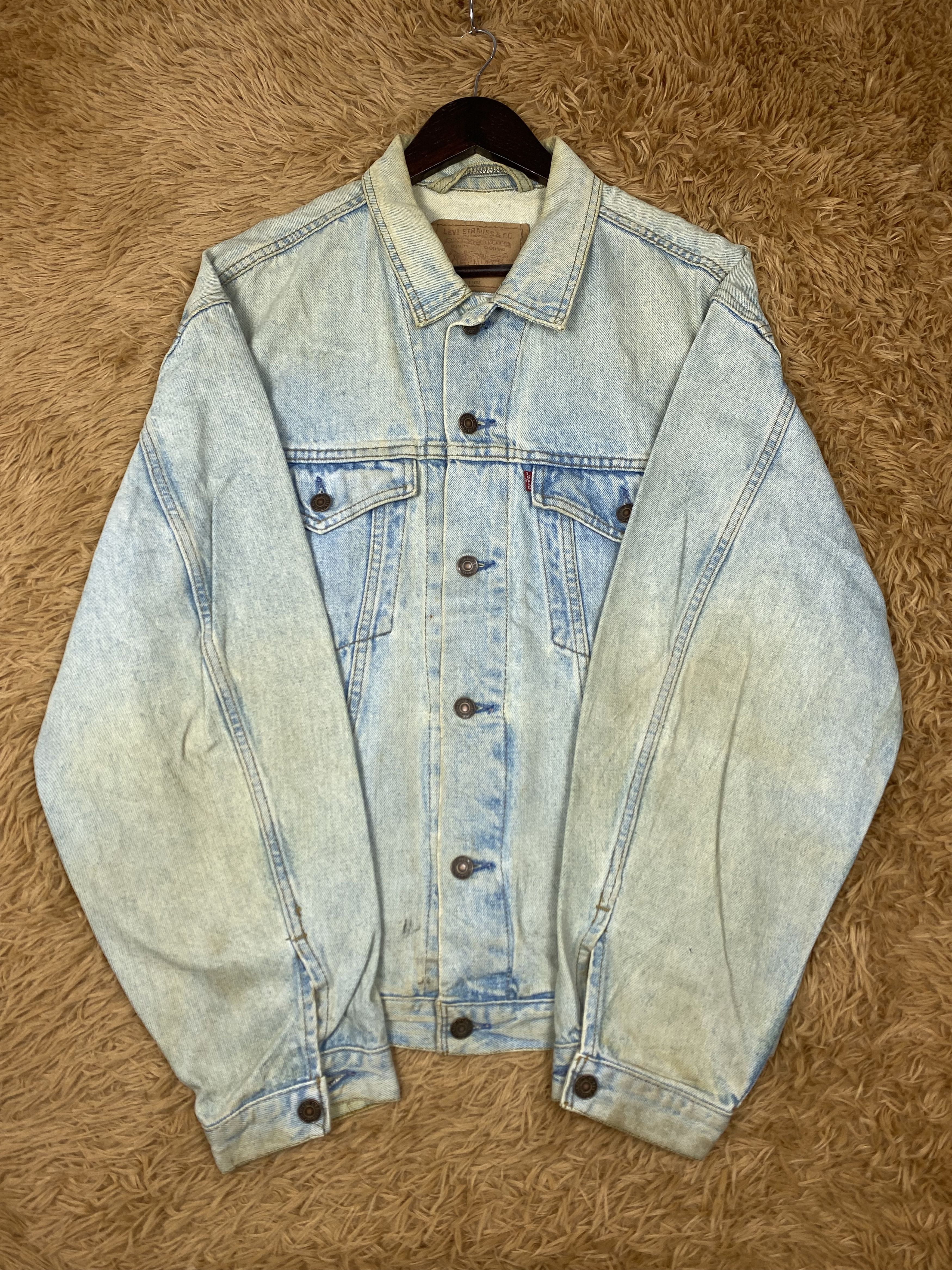 Levi's Vintage Levi's Button Light Wash Denim Jacket DJ0046 Size US M / EU 48-50 / 2 - 4 Thumbnail