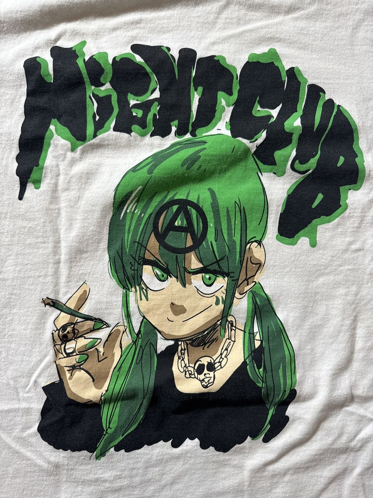 JUN INAGAWA × EMPTY ROOM Lサイズ Japanese Brand Jun Inagawa Empty Room 1/1 Spray Paint Anime