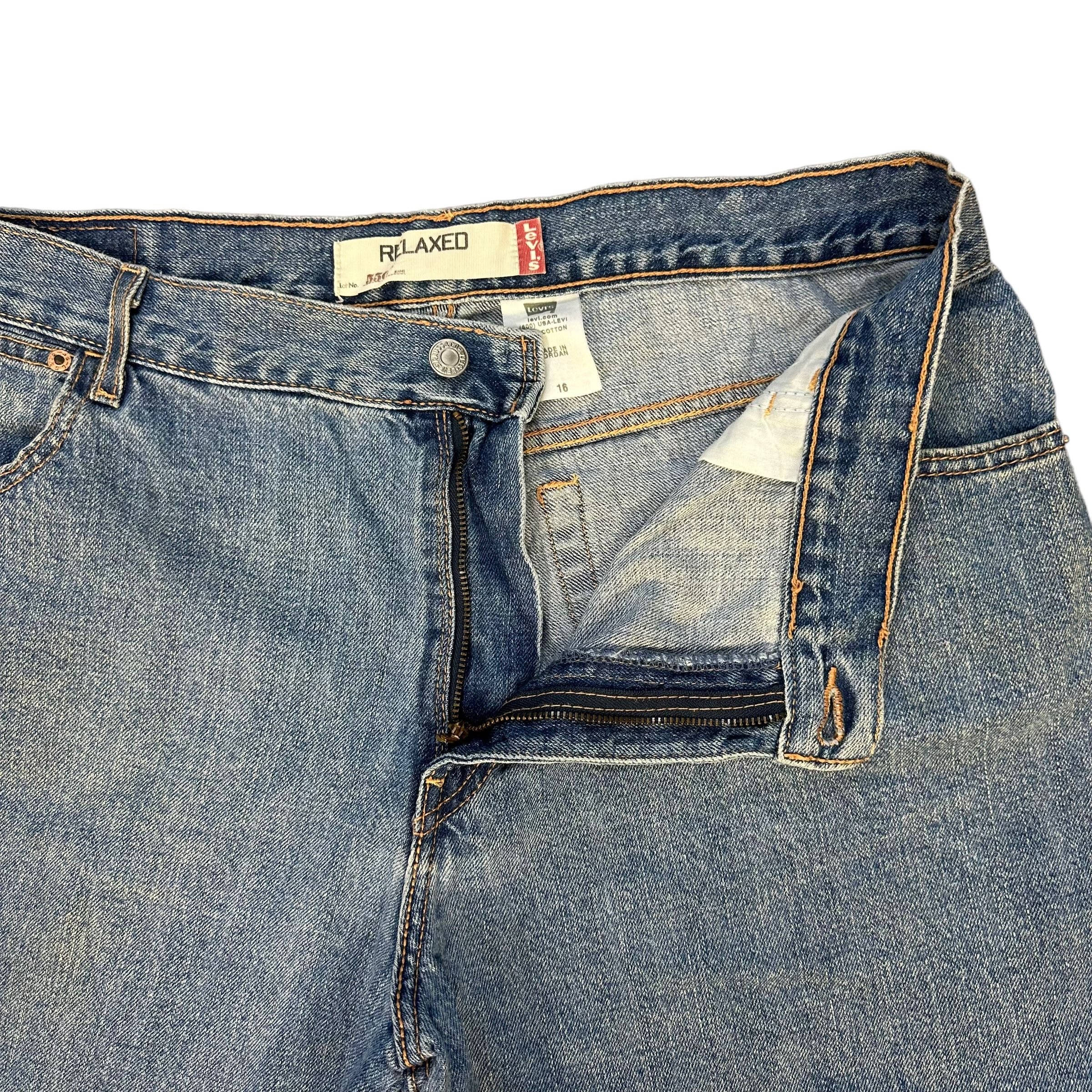 Levi's LEVIS 550 DENIM SHORTS #8409-008 Size US 36 / EU 52 - 3 Thumbnail
