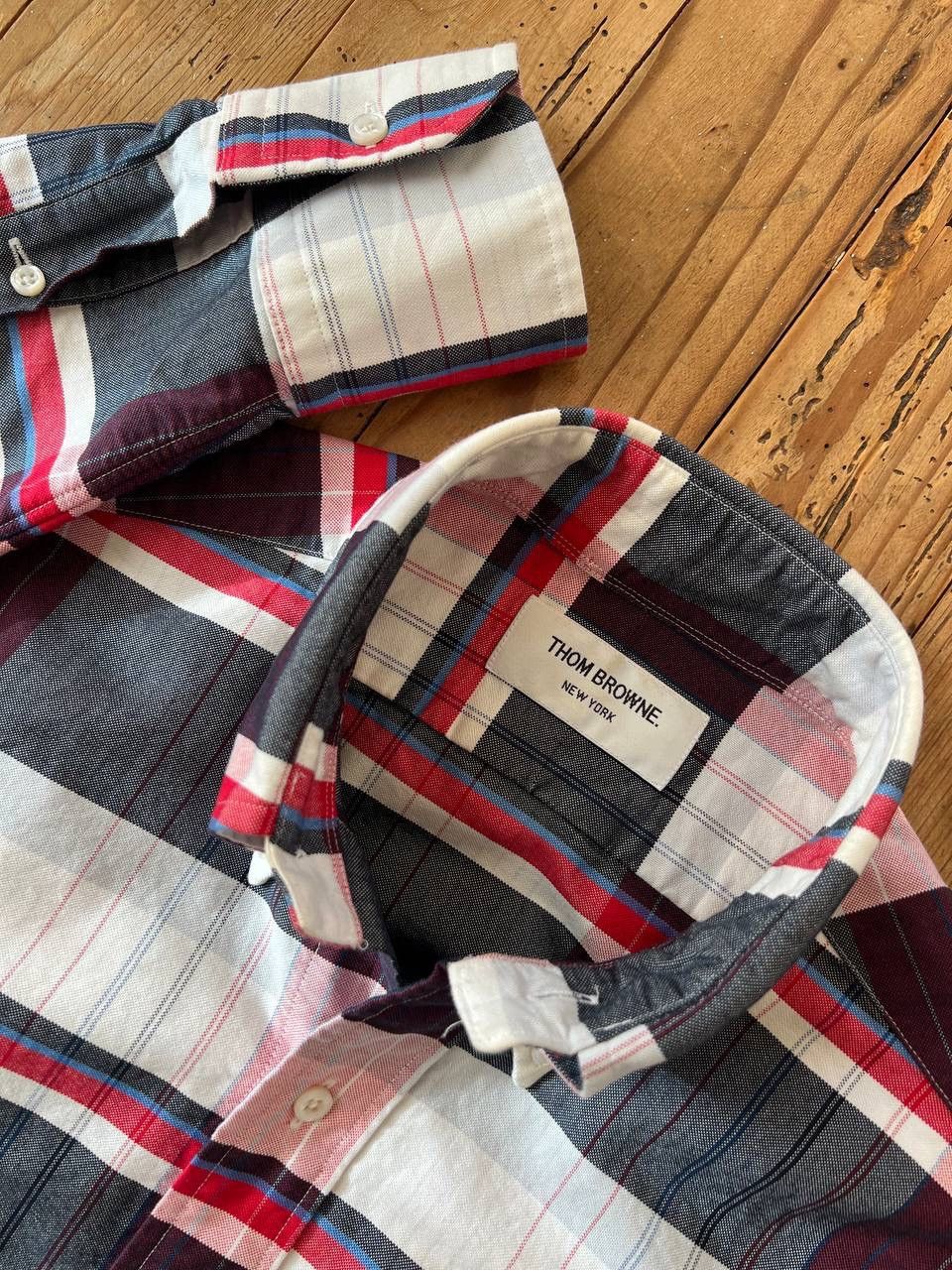 Thom Browne Thom Browne button up shirt Size US S / EU 44-46 / 1 - 5 Thumbnail