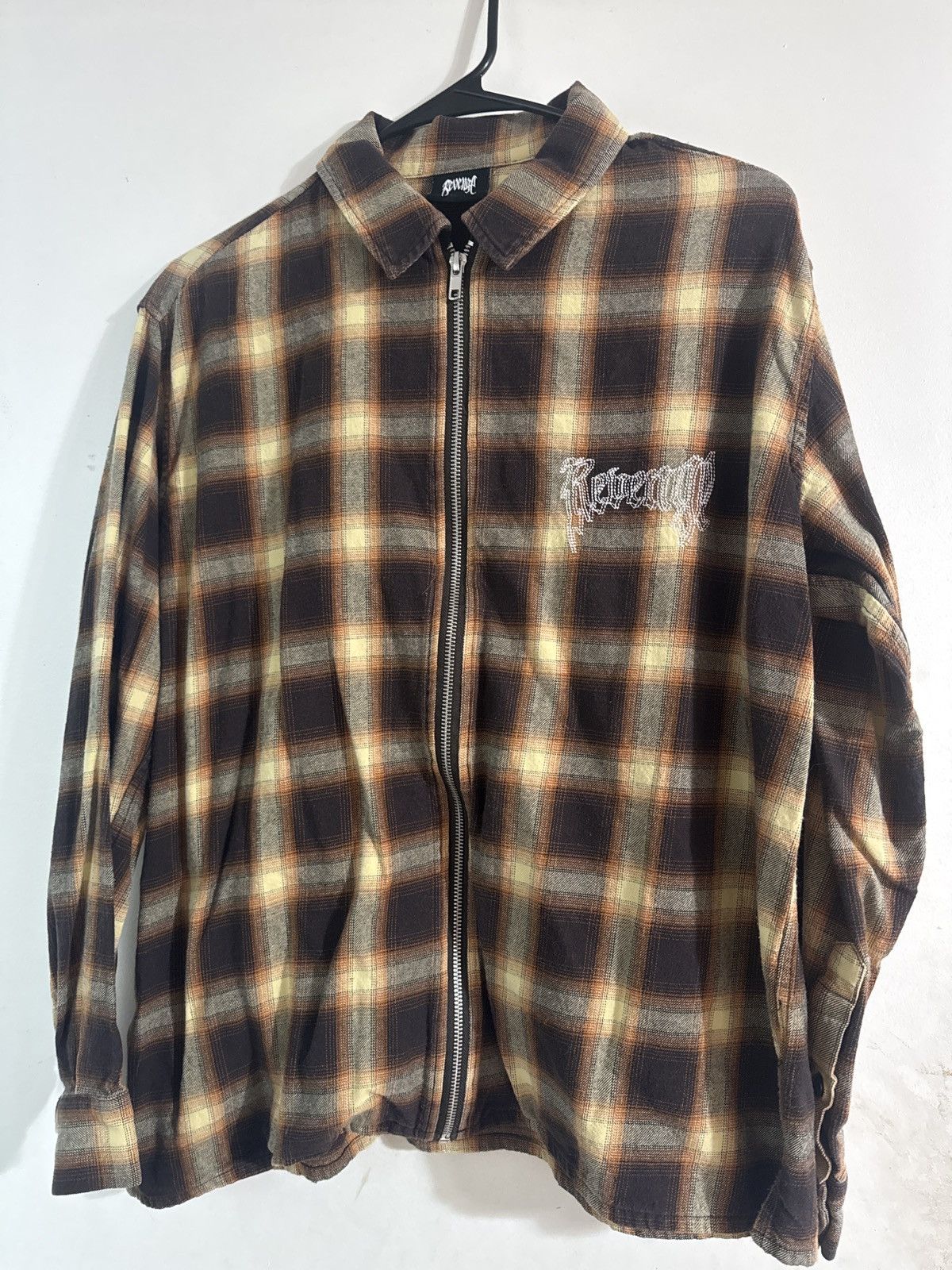 Revenge Revenge “Motion Logo” flannel Size US S / EU 44-46 / 1 - 1 Thumbnail