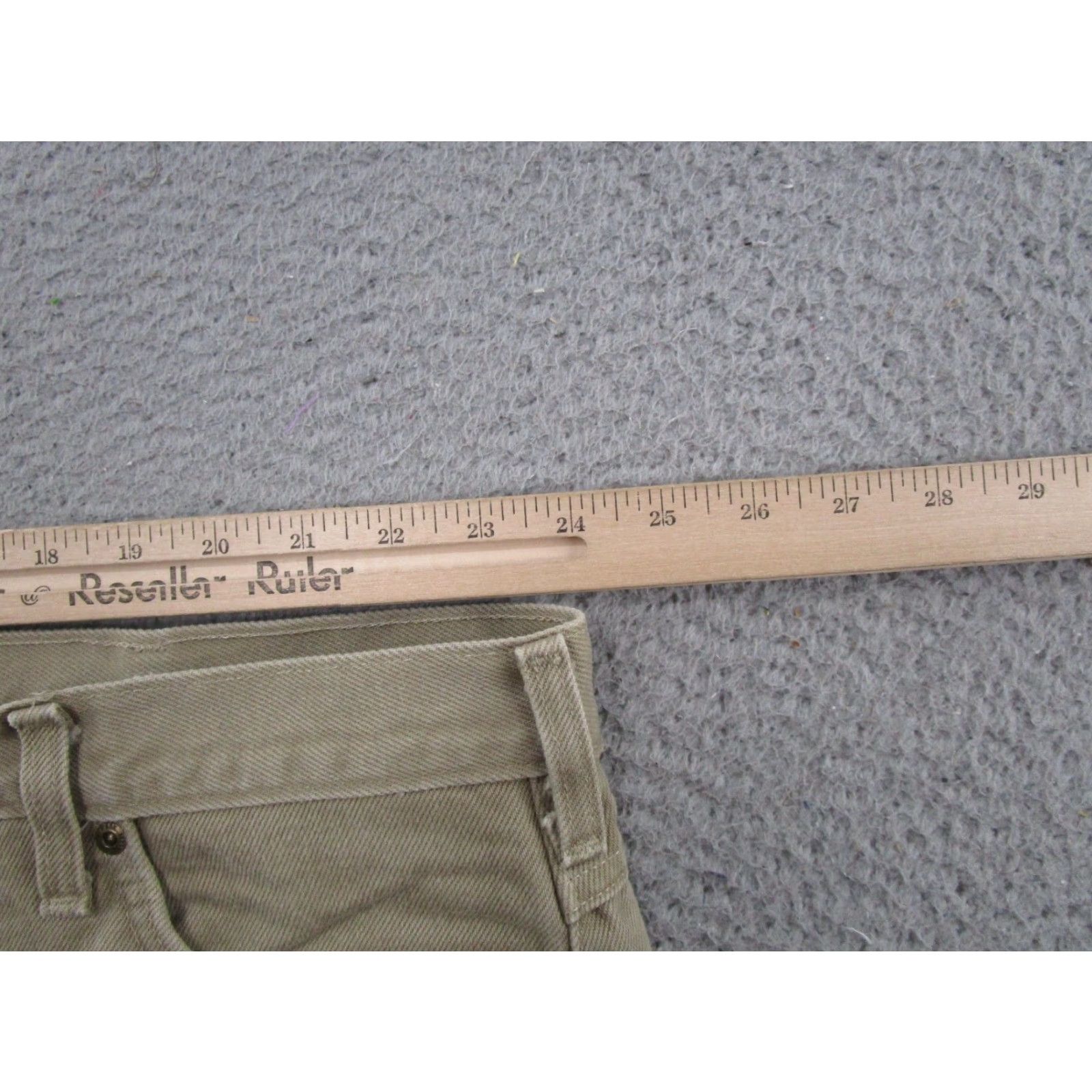 Carhartt Men's Vintage Carhartt B162 Flannel Lined Straight Leg Tan Jeans Sz 48x32 Size US 32 / EU 48 - 7 Thumbnail