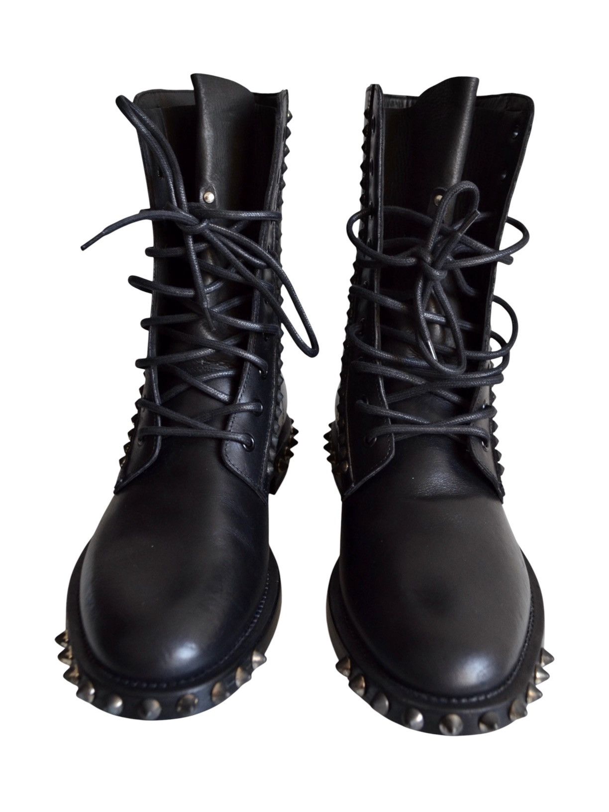 Saint Laurent Paris Saint Laurent By Hedi Slimane Fall Winter 2013 Studded Boots Size US 8 / EU 41 - 6 Thumbnail