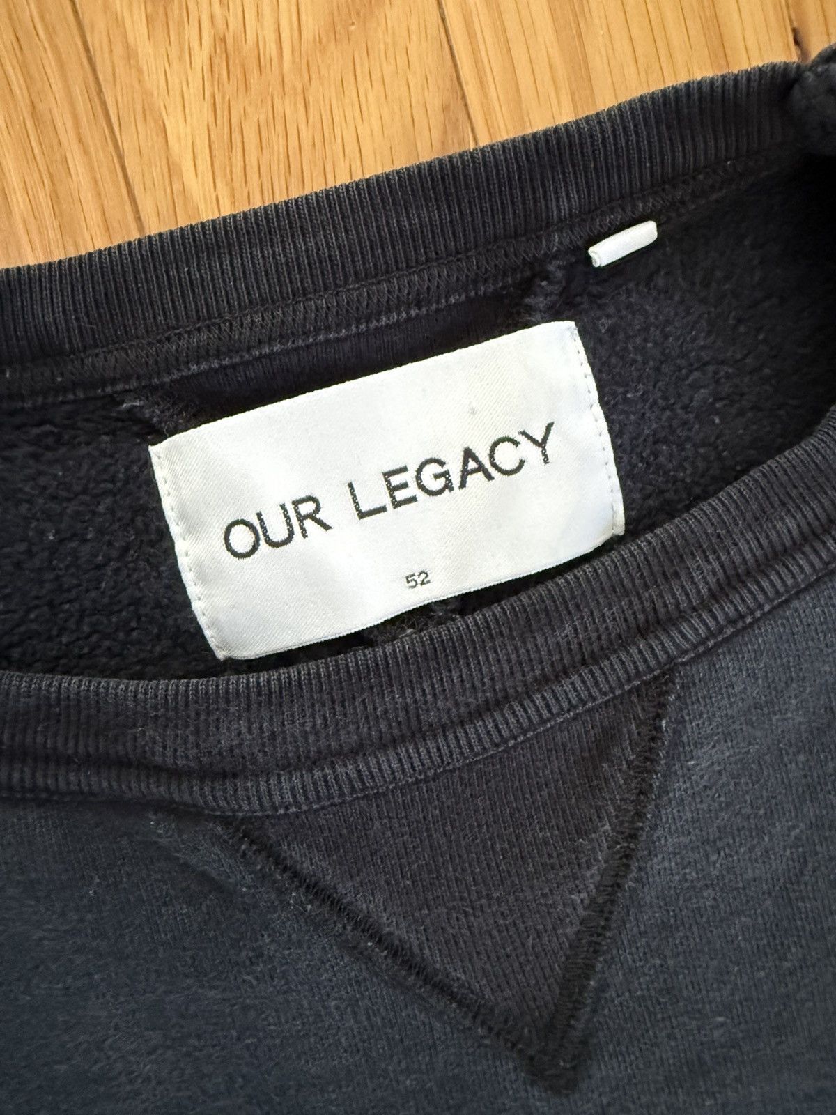 Our Legacy Our Legacy heavy crewneck shirt xl Size US XL / EU 56 / 4 - 2 Thumbnail