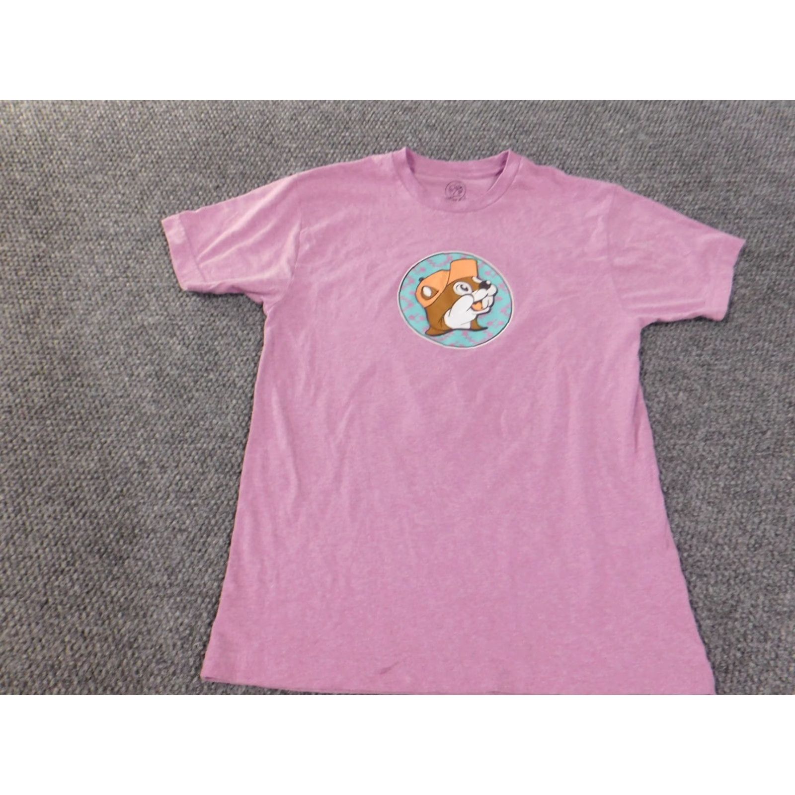 Vintage Buc-Eees Shirt Mens S Purple Graphic Texas cactus flower Logo Crew Neck Short Sleeve T-Shirt Size US S / EU 44-46 / 1 - 2 Thumbnail