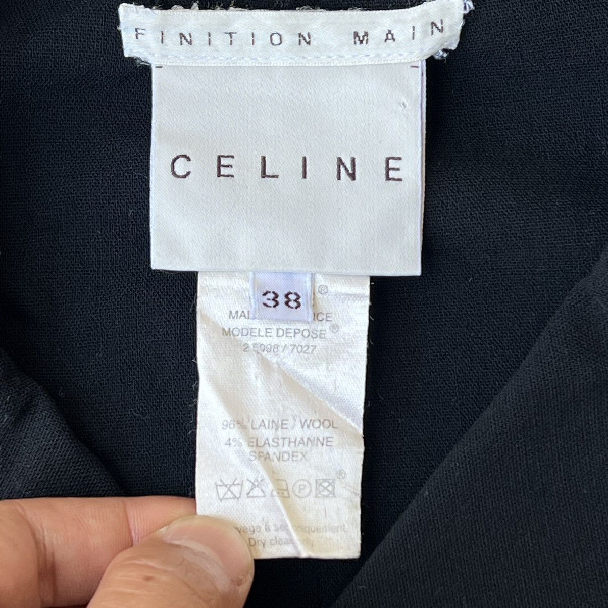 Celine Celine black Coat Size XS / US 0-2 / IT 36-38 - 6 Thumbnail