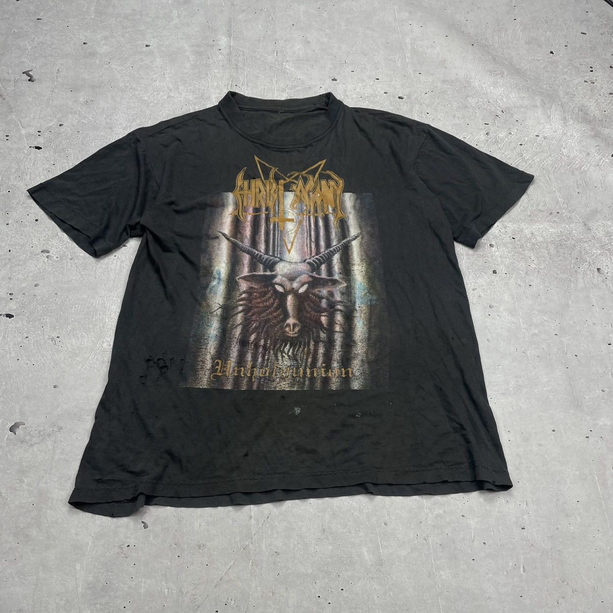 🔥Ultra Rare🔥 Christ Agony 90’s Black metal T-shirts