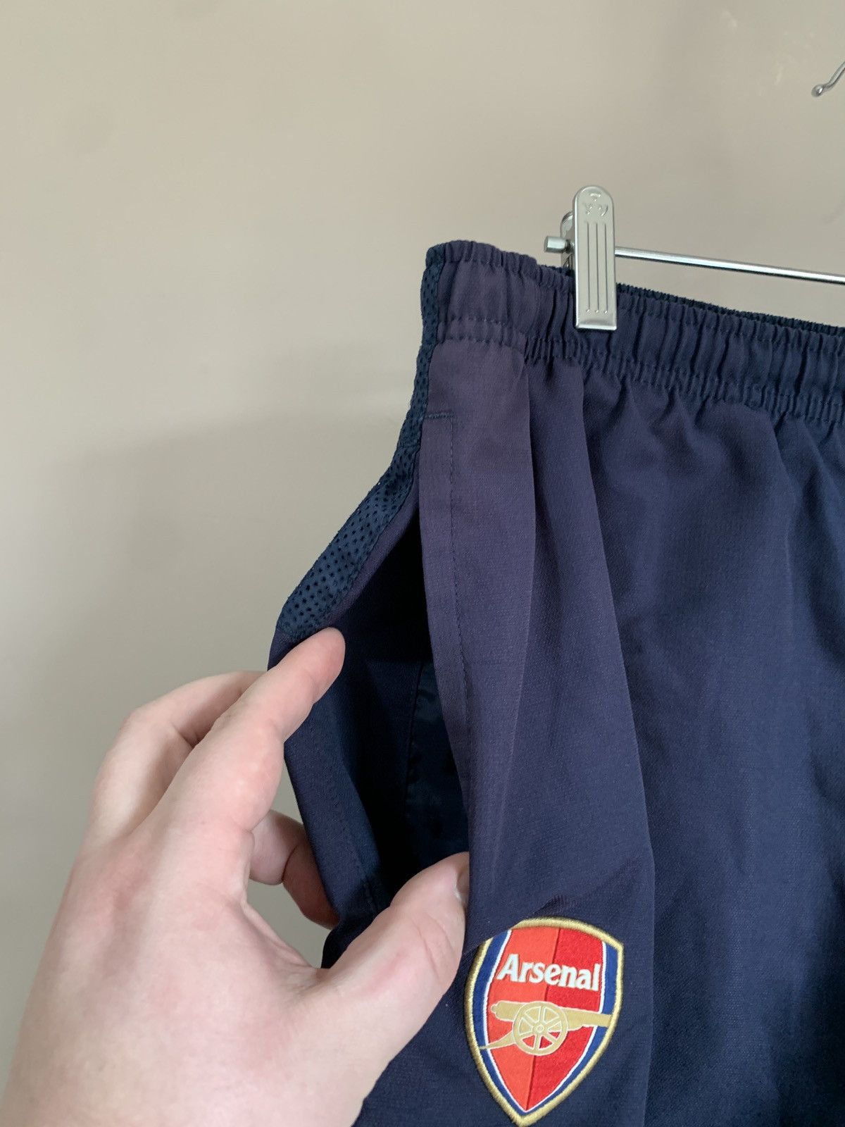 Nike × Vintage Arsenal London Vintage Football Nike Shorts Soccer Size M Size US 32 / EU 48 - 5 Thumbnail