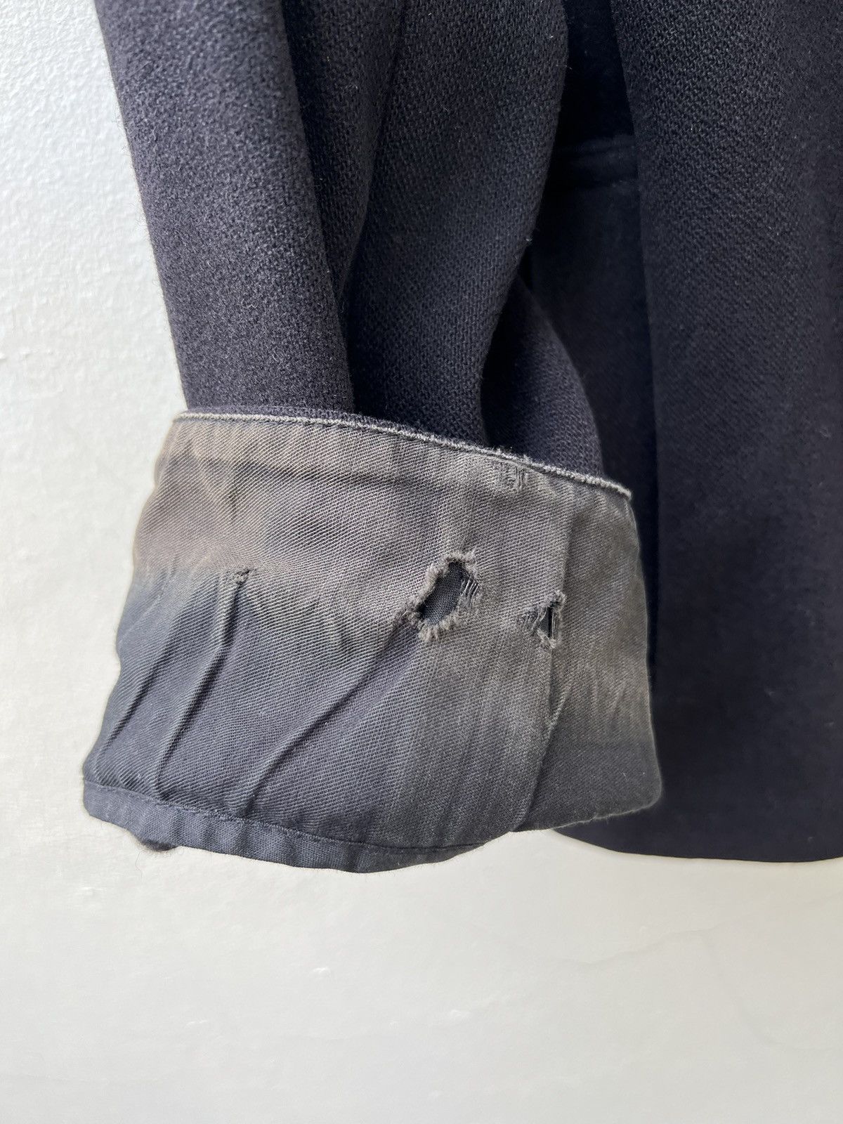 Margaret Howell Vintage Margaret Howell Black Wool Hoodie Jacket Size US L / EU 52-54 / 3 - 22 Thumbnail