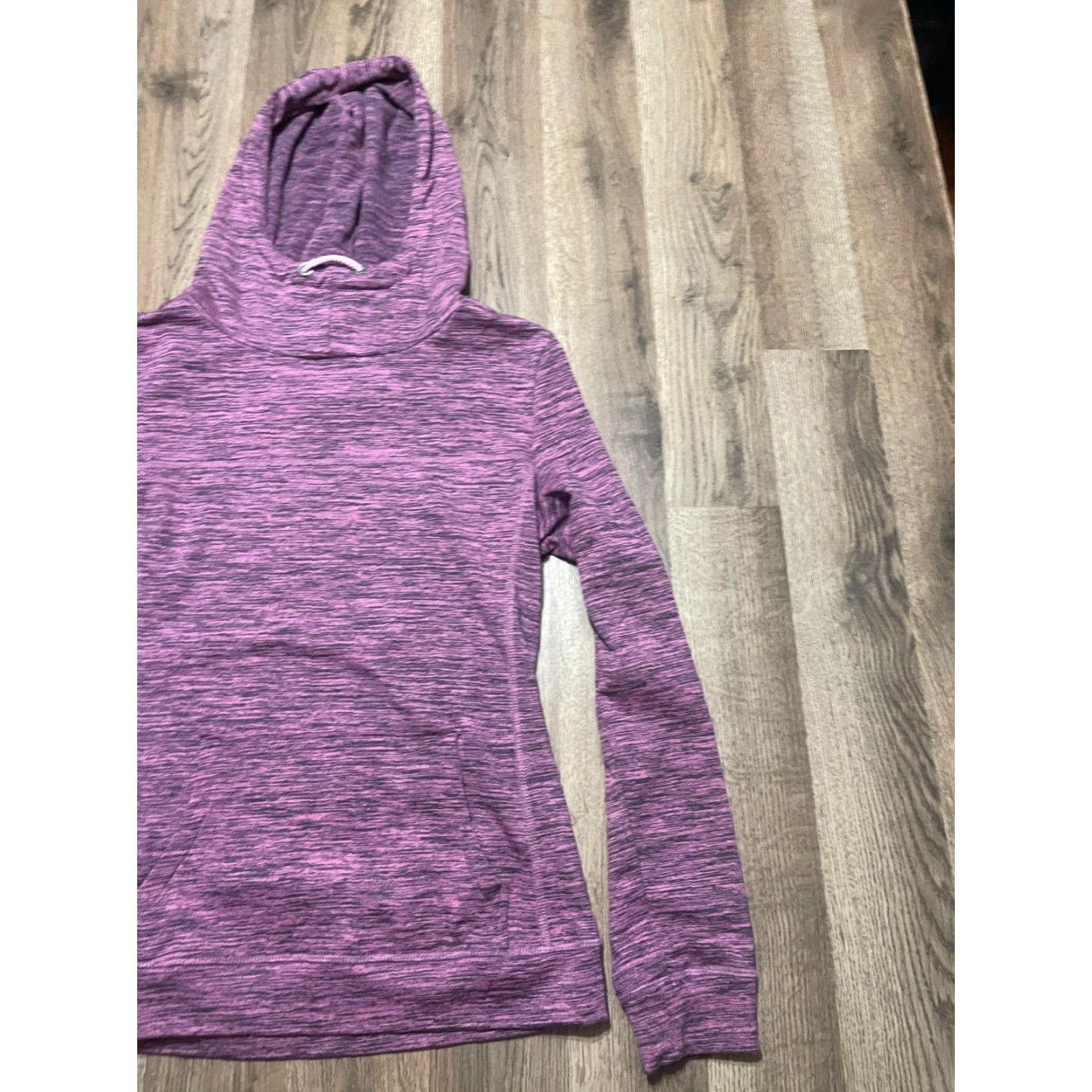 Vintage Crane Hoodie Women S Purple Long Sleeve Pullover Size S / US 4 / IT 40 - 4 Thumbnail