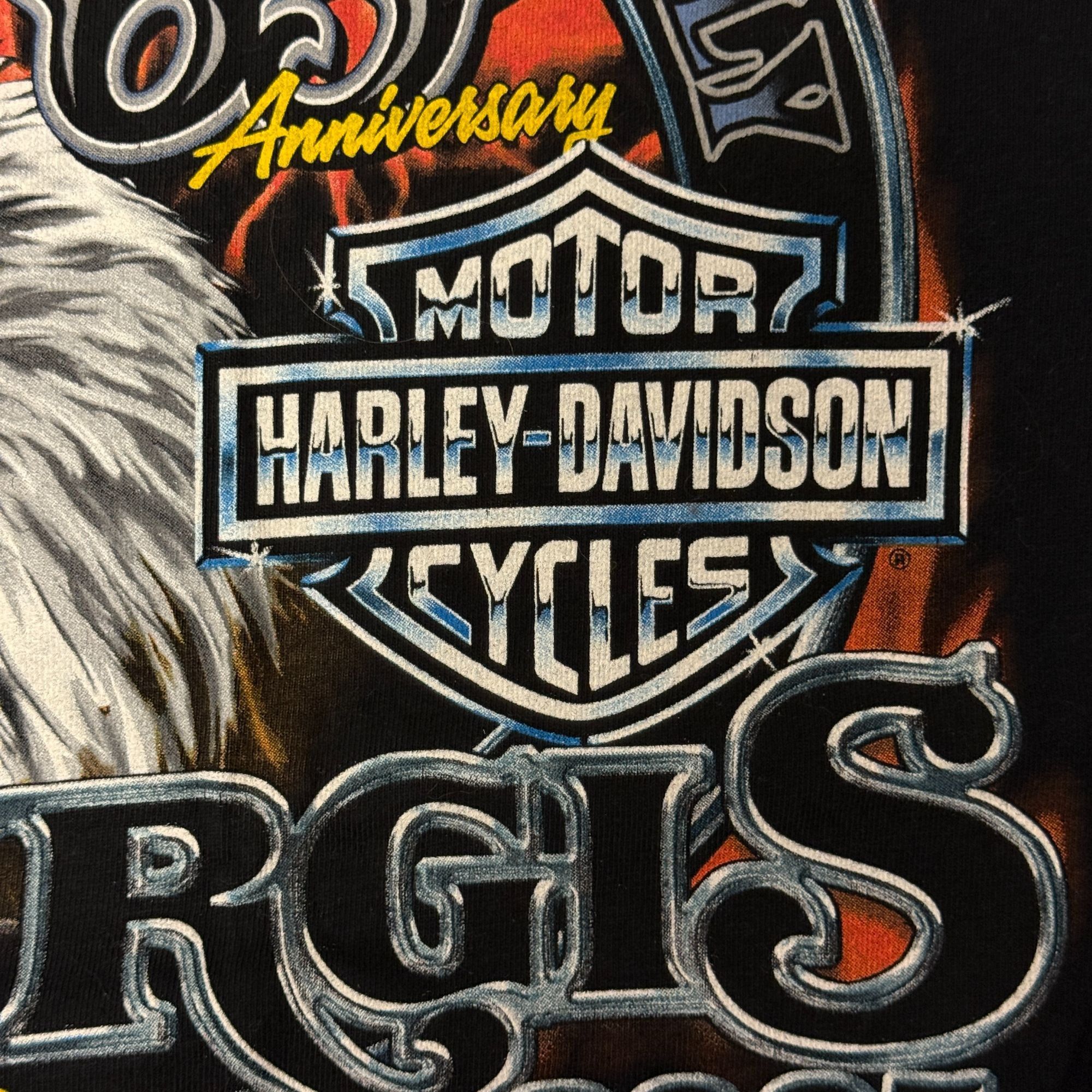 Harley Davidson NOS 2005 Black Hills Rally 65th Anniversary Biker STRUGIS T Size US S / EU 44-46 / 1 - 14 Thumbnail