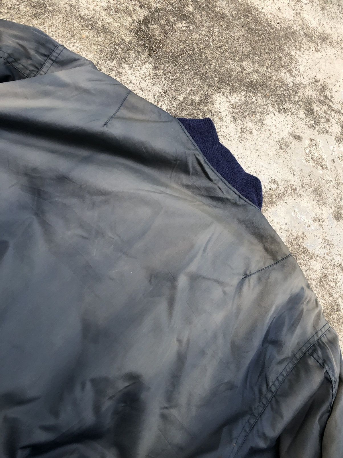 Vintage SUN FADED VINTAGE YOKOHAMA BOMBER/FLIGHT JACKET Size US L / EU 52-54 / 3 - 15 Thumbnail