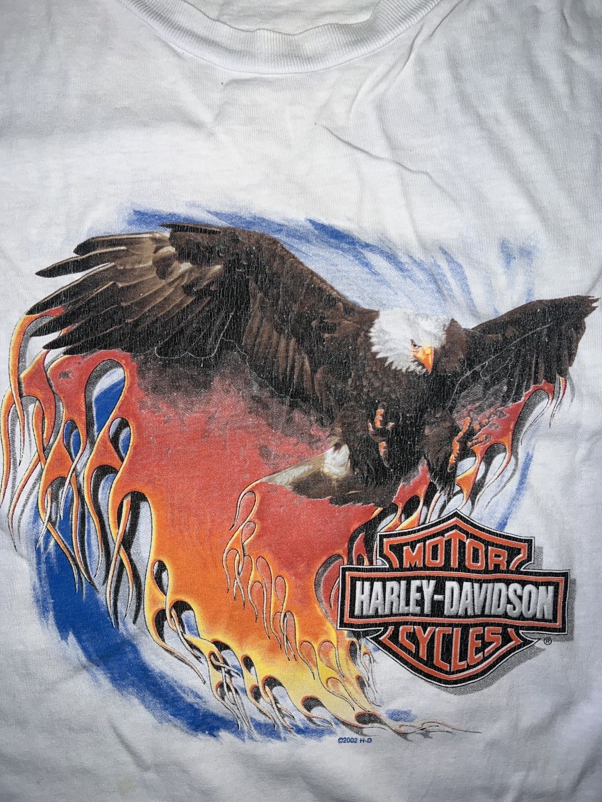 Harley Davidson Vintage Harley-Davidson Flaming Eagle Size US L / EU 52-54 / 3 - 1 Thumbnail