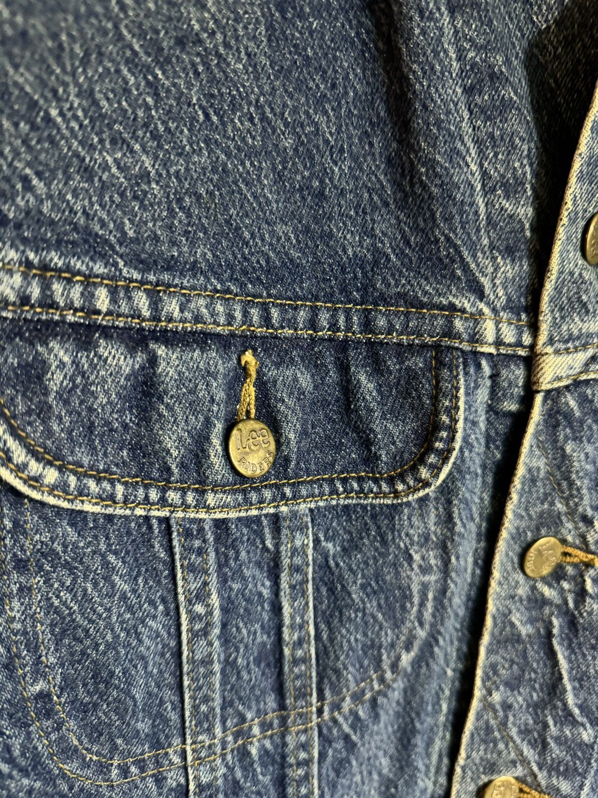 Lee Vintage Lee Hard Rock Cafe Denim Jacket 90s San Francisco Size US L / EU 52-54 / 3 - 4 Thumbnail