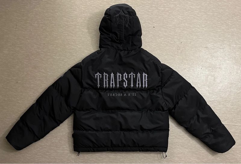 Trapstar London Trapstar Decoded 2.0 Hooded Puffer - Black Black Size US XXL / EU 58 / 5 - 5 Thumbnail