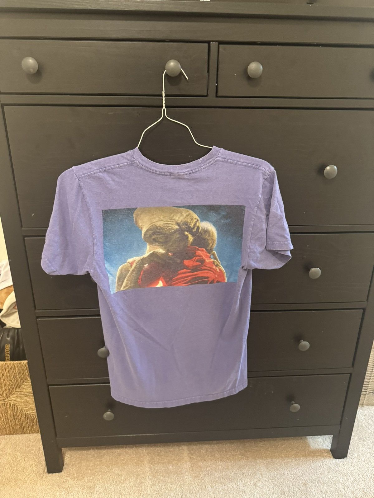 Supreme *Rare* Supreme E.T. Purple Tee Shirt Alien Size US M / EU 48-50 / 2 - 2 Thumbnail