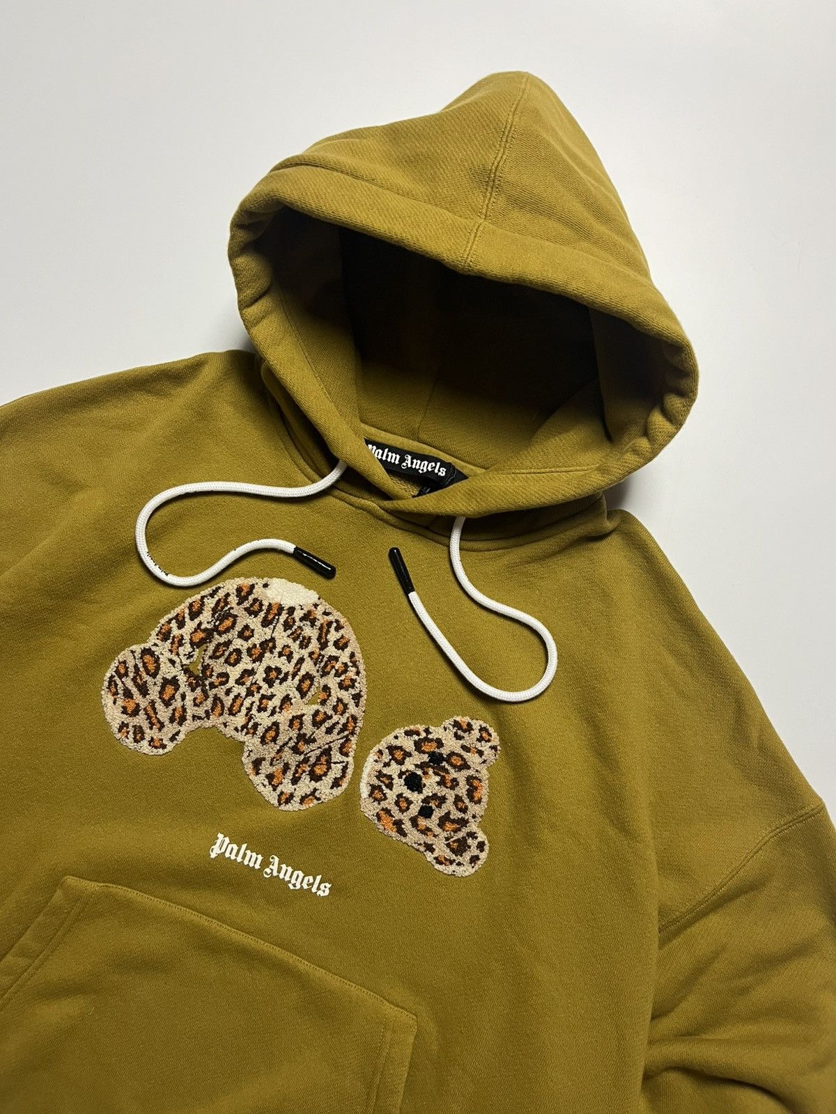 Palm Angels Palm Angels Leopard Bear Hoodie Size US L / EU 52-54 / 3 - 4 Thumbnail