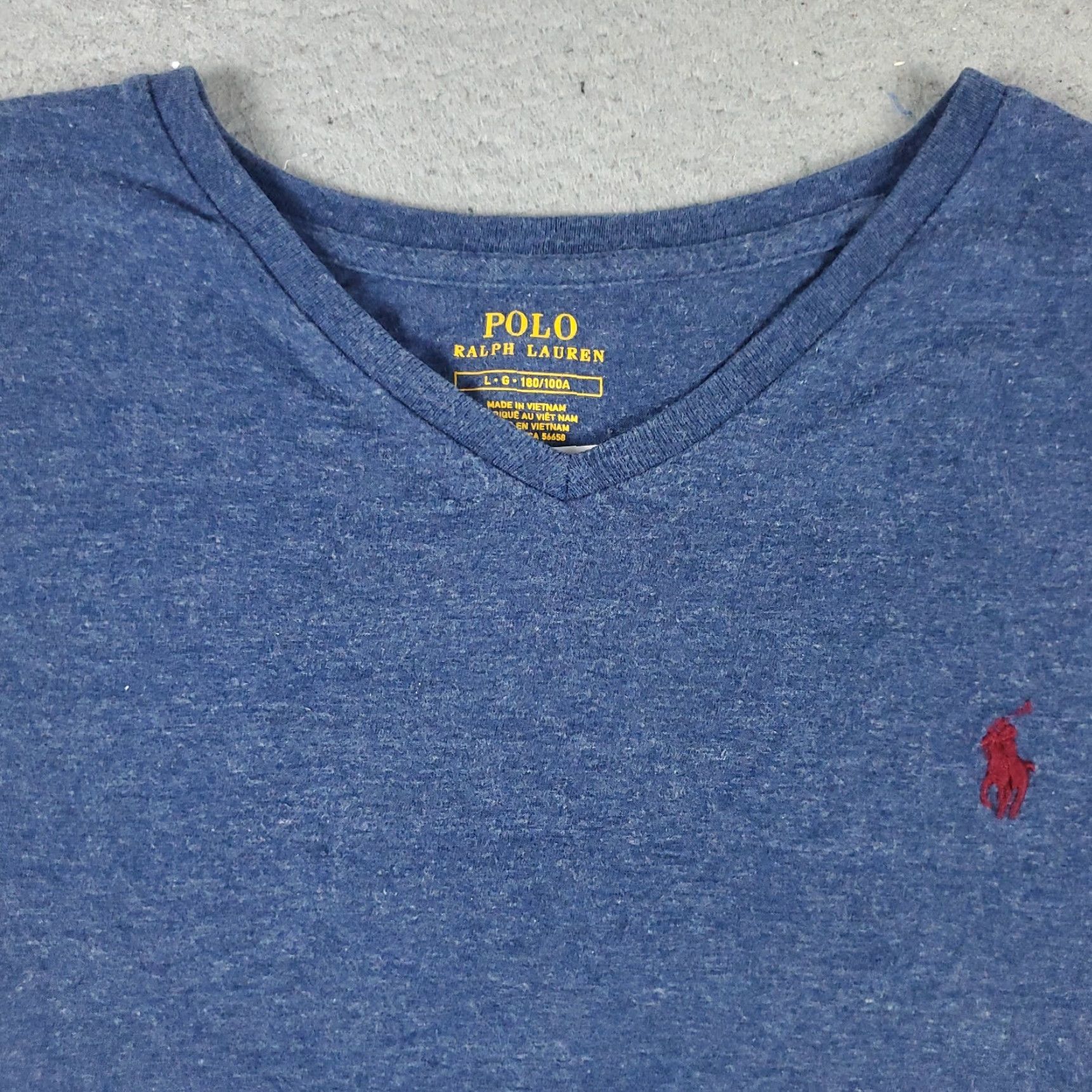 Ralph Lauren Ralph Lauren Shirt Adult Large Blue Pony Logo Cotton Classic American Mens Size US L / EU 52-54 / 3 - 3 Thumbnail