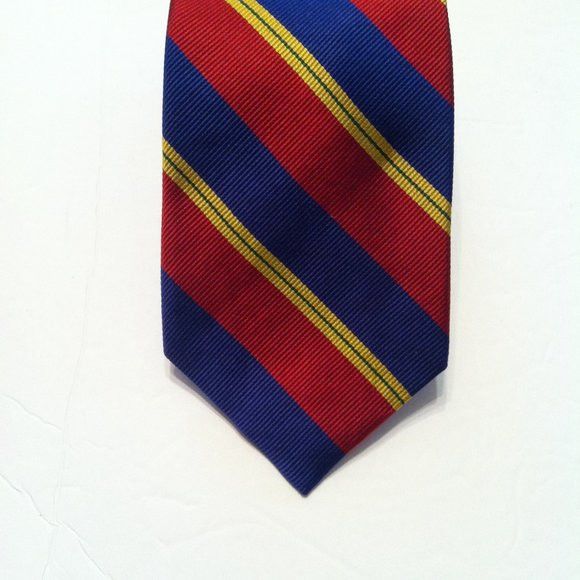 Jos. A. Bank JOS.A.BANK MEN'S NEW RED 100%SILK TIE WIDTH: 3 3/4" Size ONE SIZE - 2 Thumbnail