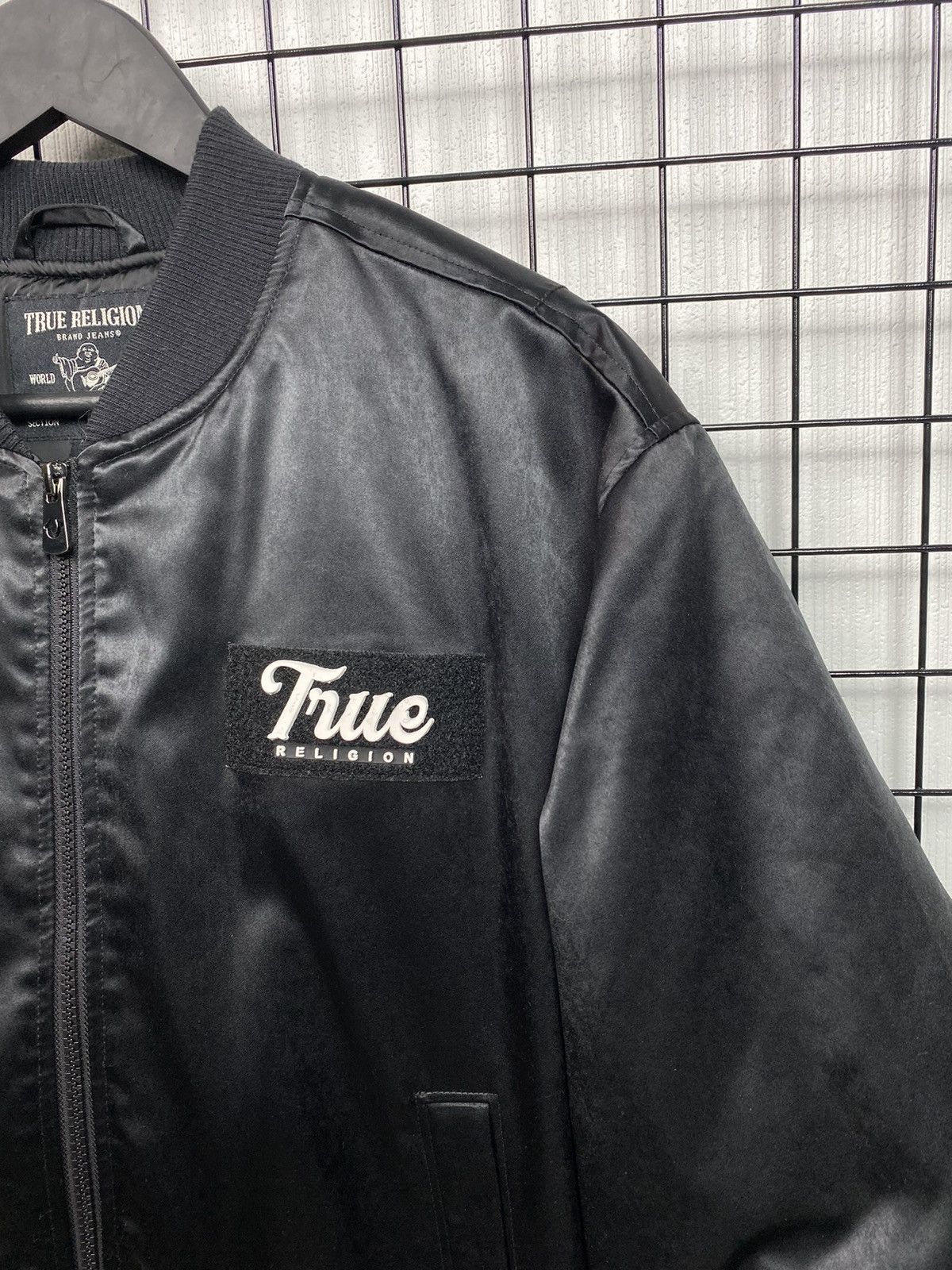 True Religion True Religion Script Bomber Jacket Women S oversized Black Size S / US 4 / IT 40 - 3 Thumbnail