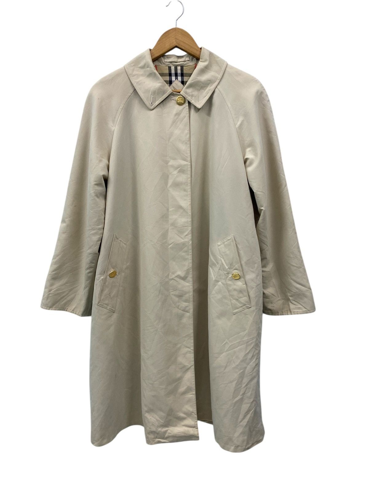 Burberry Vintage burberry long jacket Size US M / EU 48-50 / 2 - 1 Thumbnail