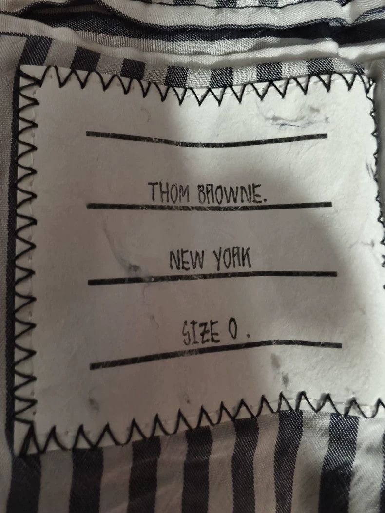 Thom Browne Thom Browne Blue coat Size US XS / EU 42 / 0 - 4 Thumbnail