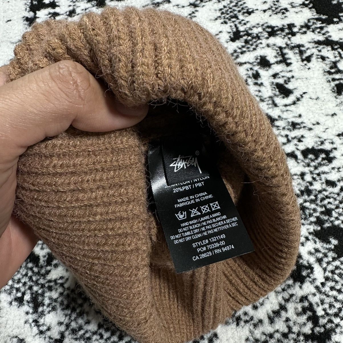 Stussy RARE Stussy BASIC CUFF BEANIE HAT BROWN Size ONE SIZE - 4 Thumbnail