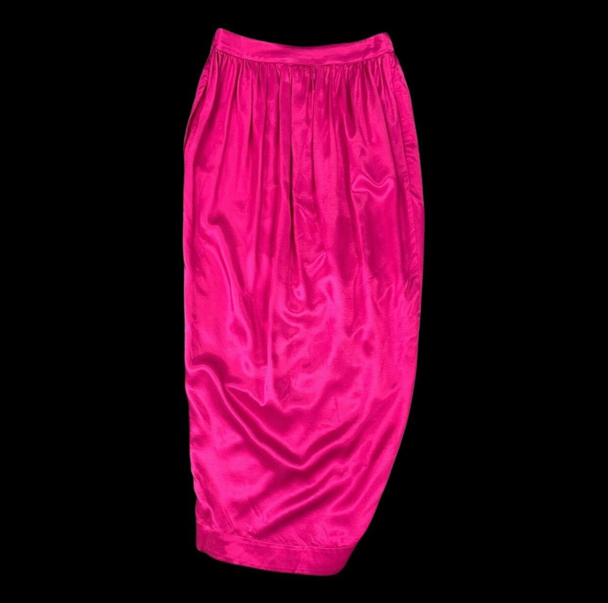 Other Maeve Women Tulip Satin Long Skirt 2 Anthropologie Size 26" / US 2 / IT 38 - 3 Thumbnail