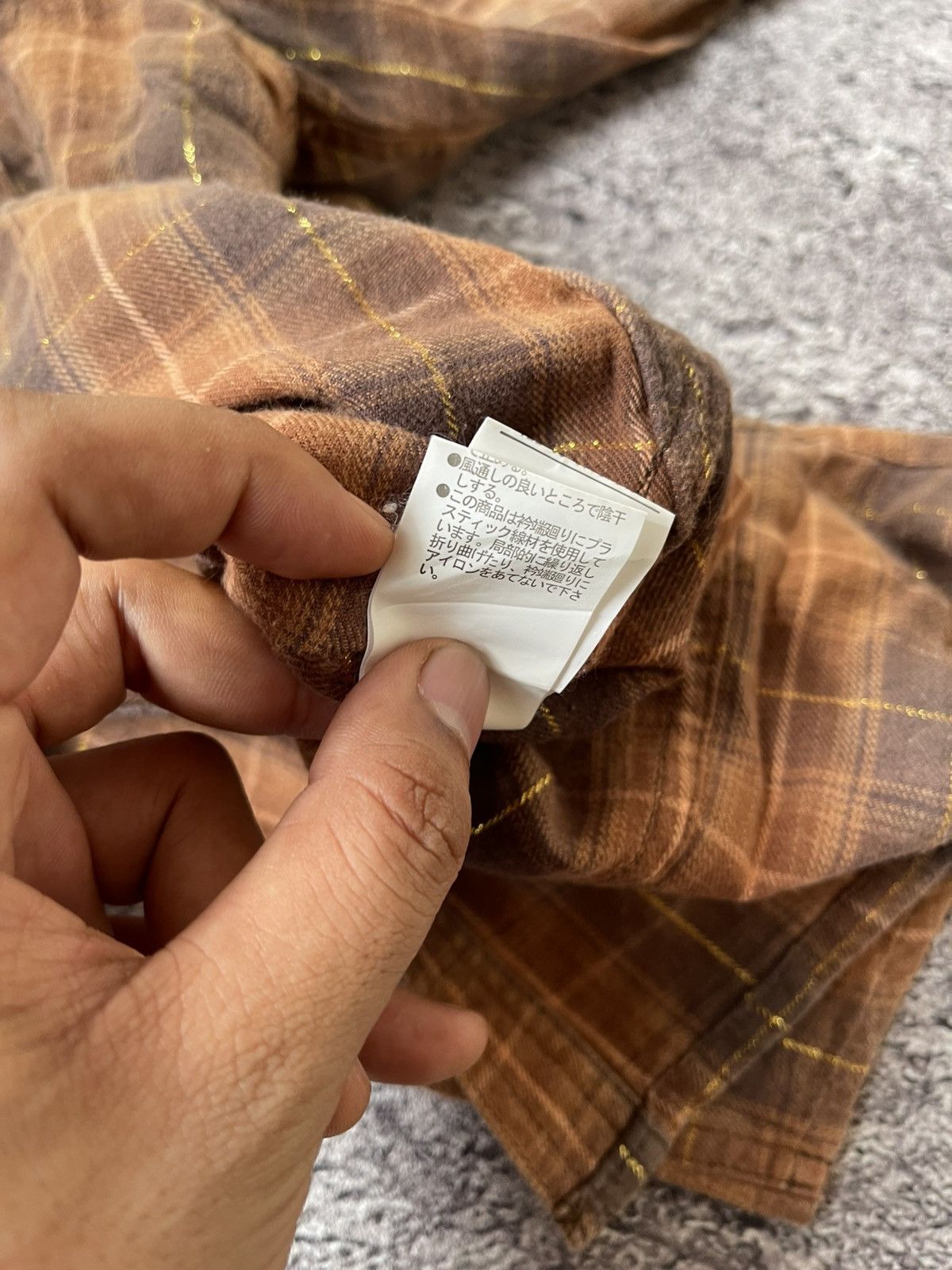 Japanese Brand HIDE AWAYS NICOLE CLUB FLANNEL SHIRT Size US M / EU 48-50 / 2 - 9 Thumbnail